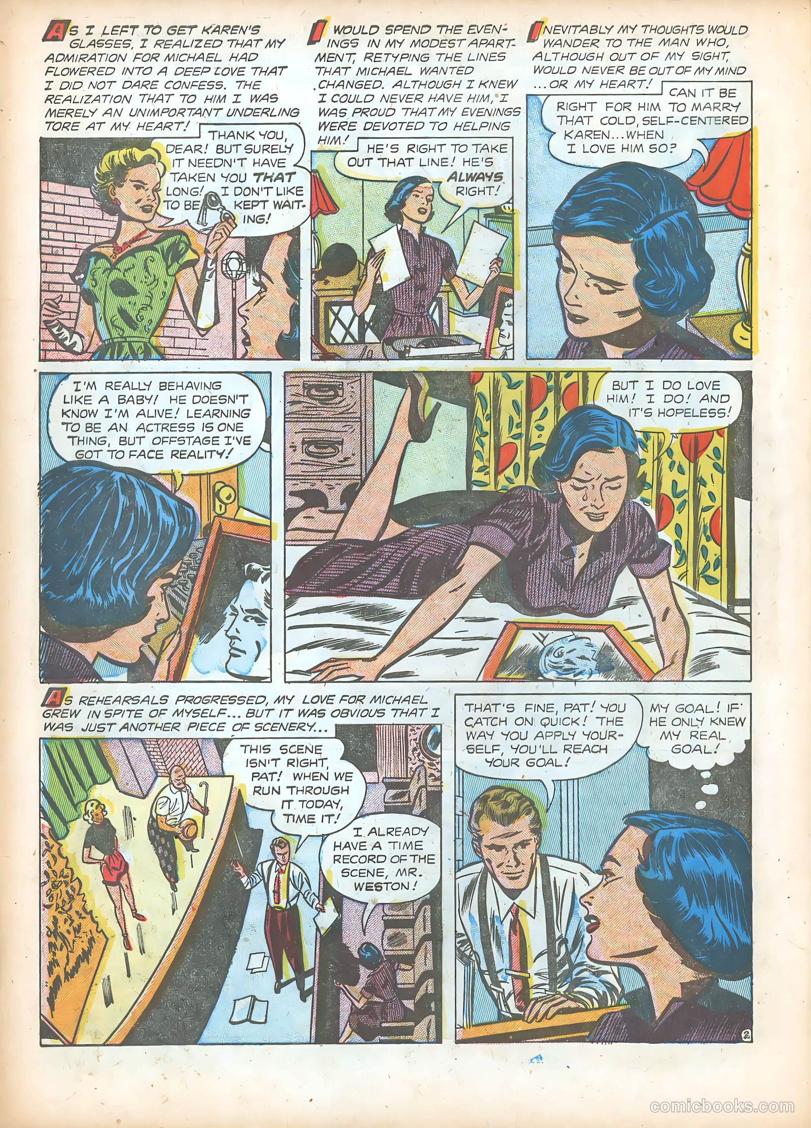 Teen-Age Romances #42 (1955) — page 28 of 36