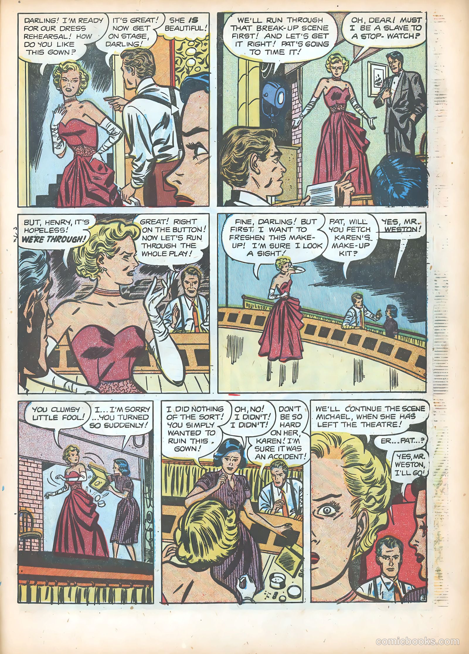 Teen-Age Romances #42 (1955) — page 29 of 36
