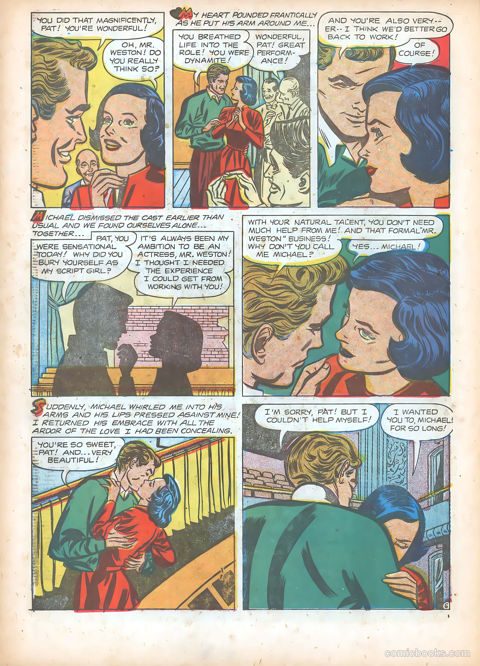 Teen-Age Romances #42 (1955) — page 32 of 36