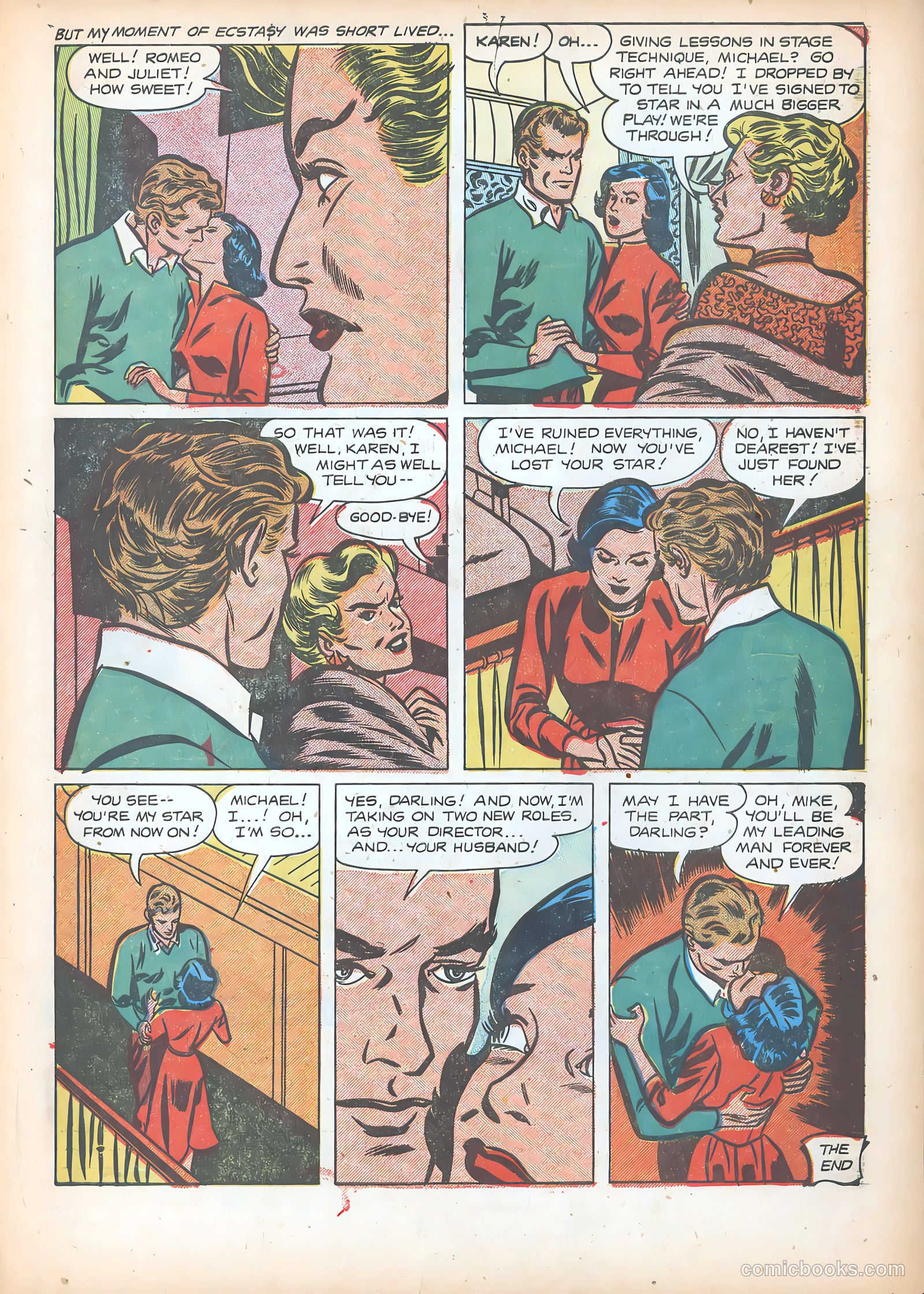 Teen-Age Romances #42 (1955) — page 33 of 36
