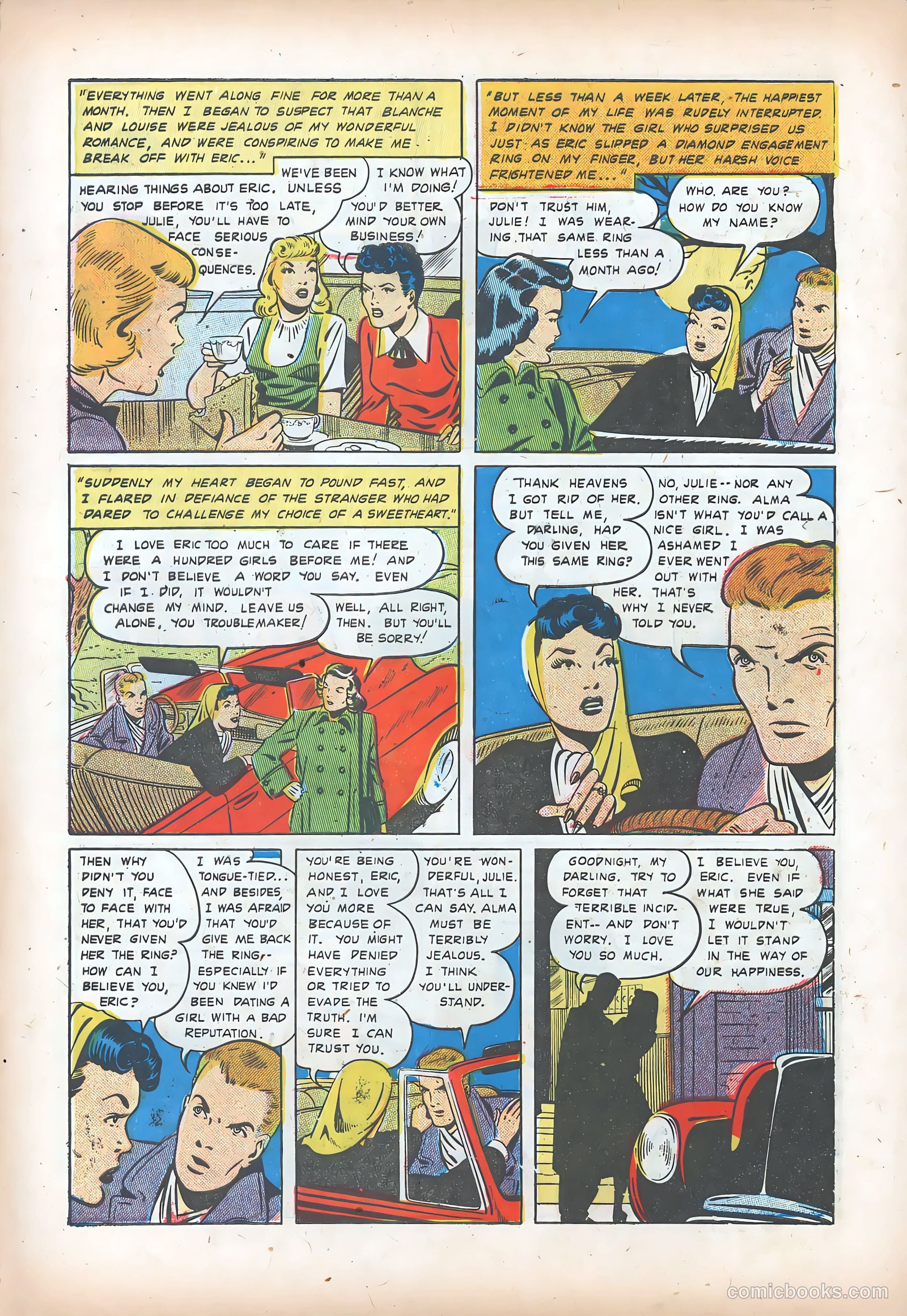 Teen-Age Romances #43 (1955) — page 9 of 36