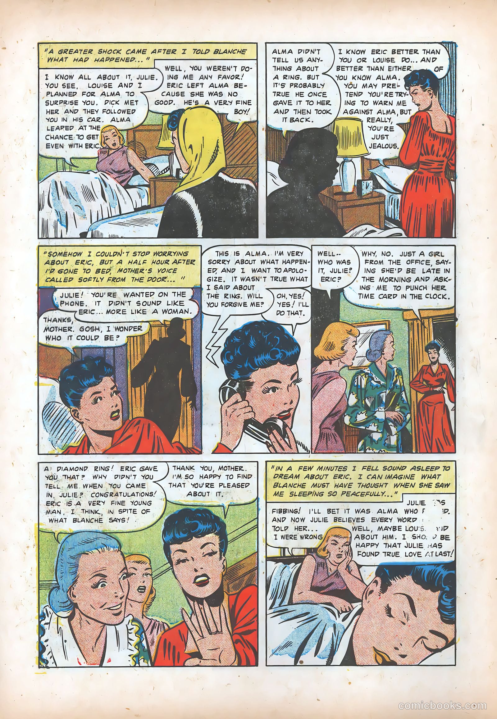 Teen-Age Romances #43 (1955) — page 10 of 36
