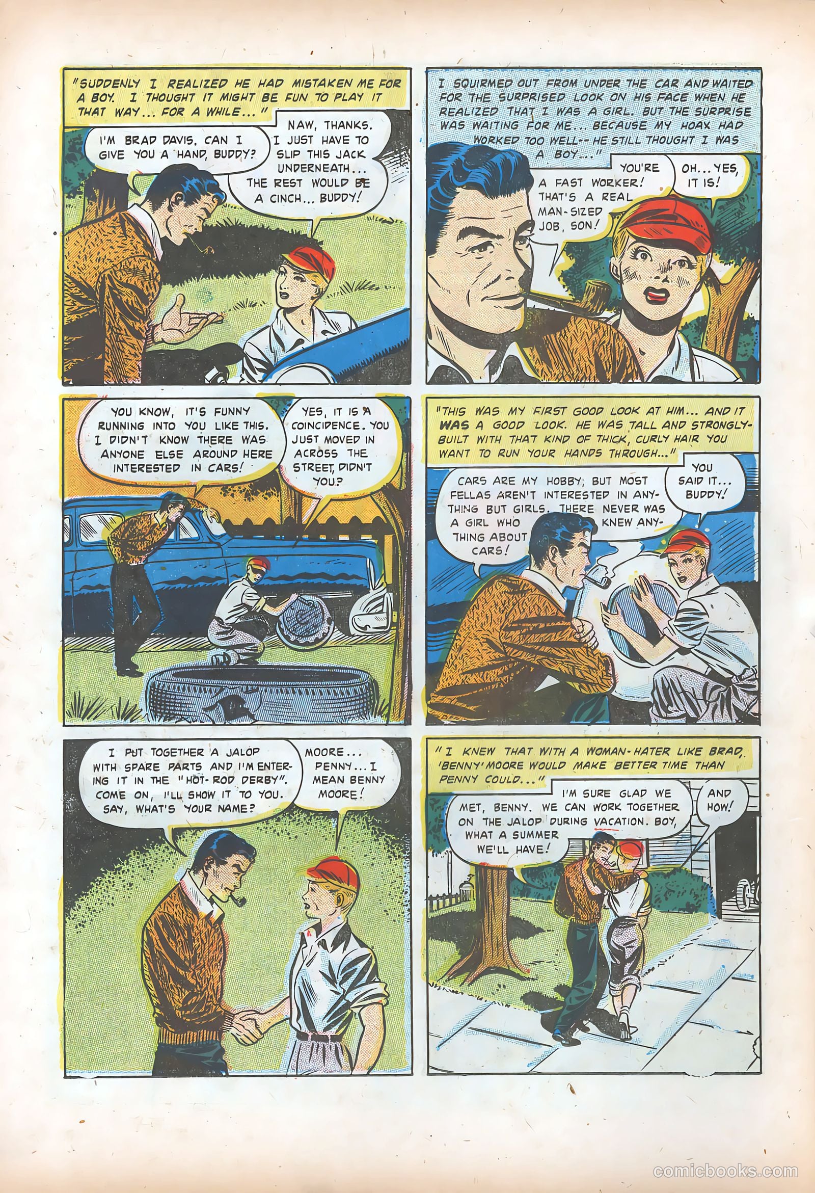 Teen-Age Romances #43 (1955) — page 12 of 36