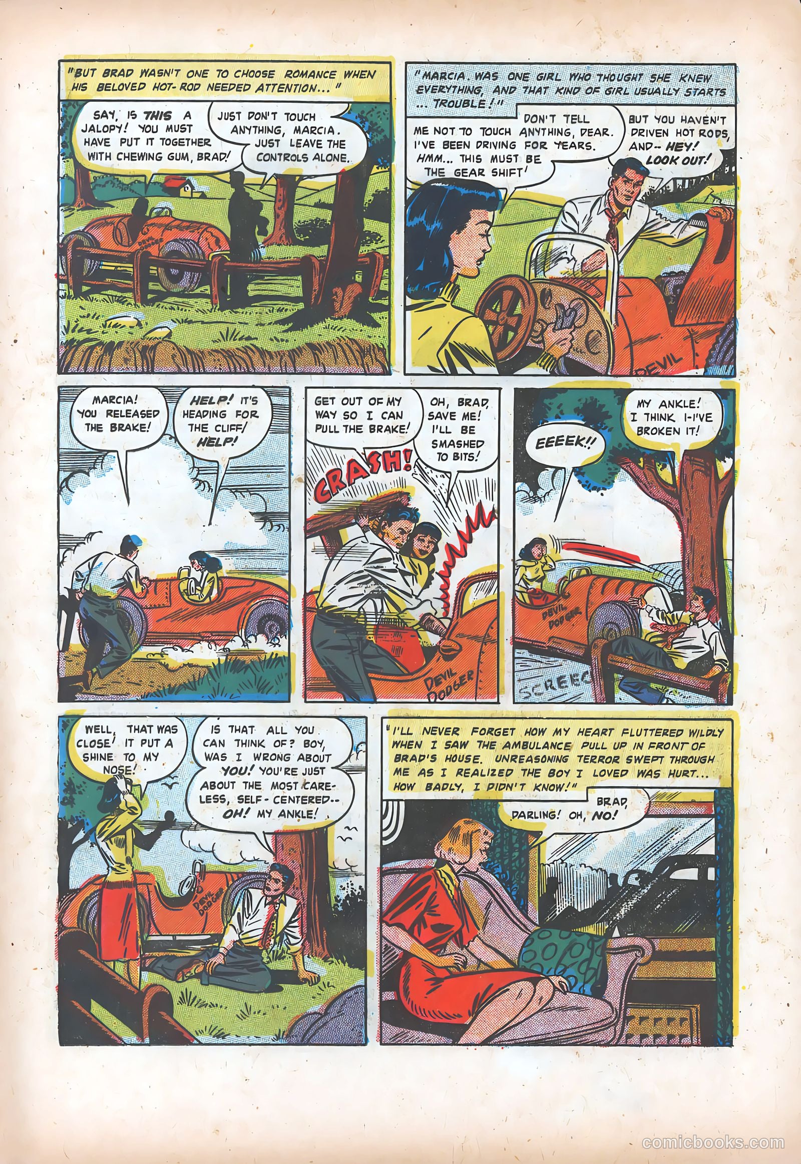 Teen-Age Romances #43 (1955) — page 15 of 36