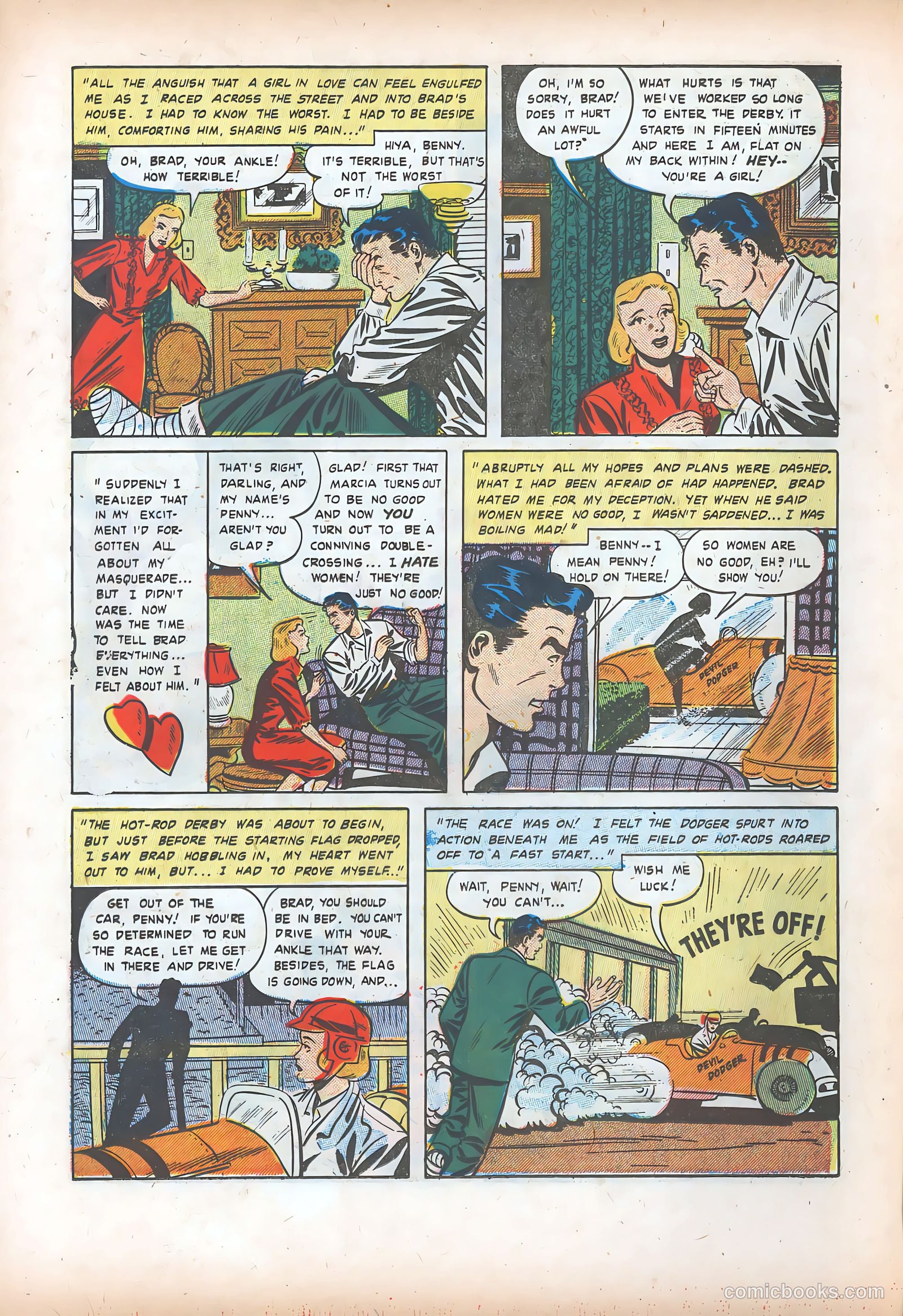 Teen-Age Romances #43 (1955) — page 16 of 36
