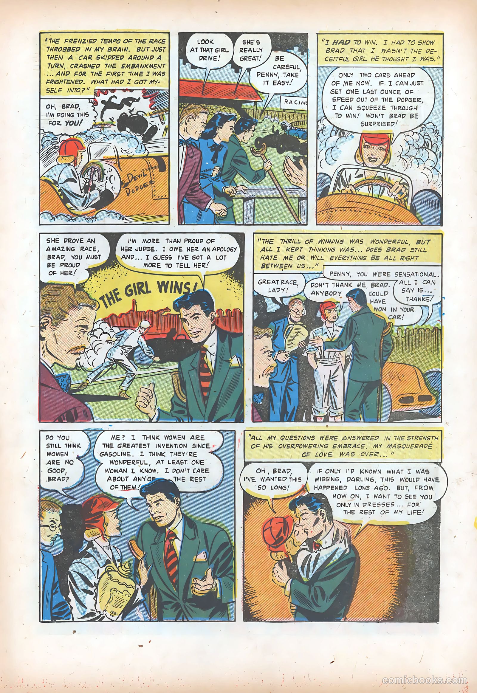 Teen-Age Romances #43 (1955) — page 17 of 36