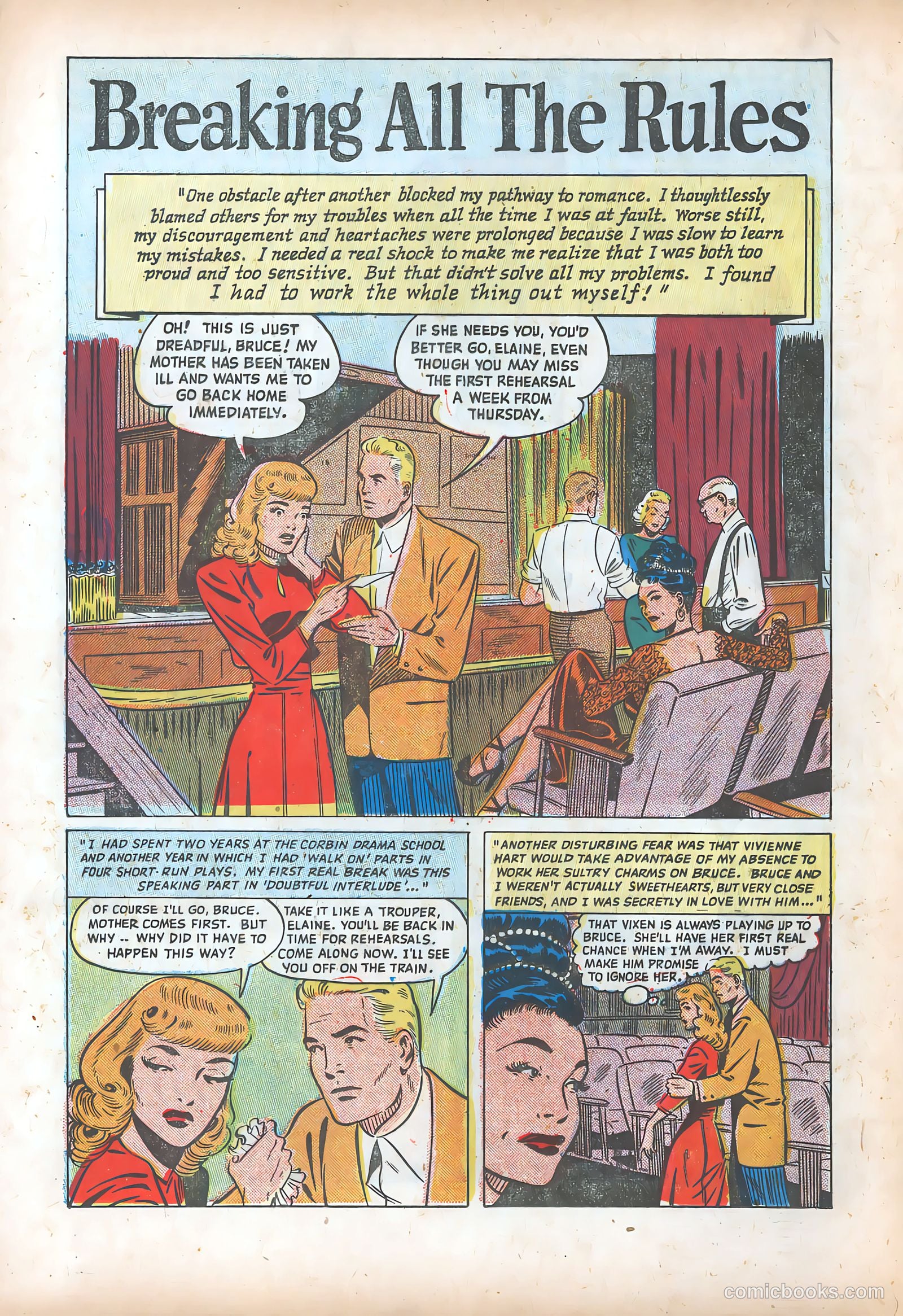 Teen-Age Romances #43 (1955) — page 18 of 36