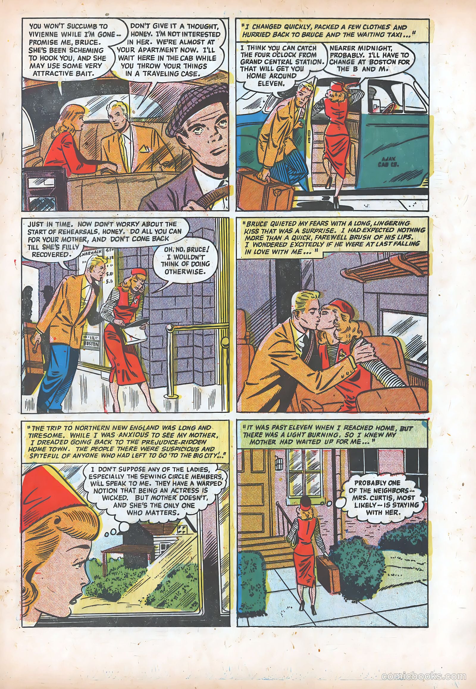 Teen-Age Romances #43 (1955) — page 19 of 36