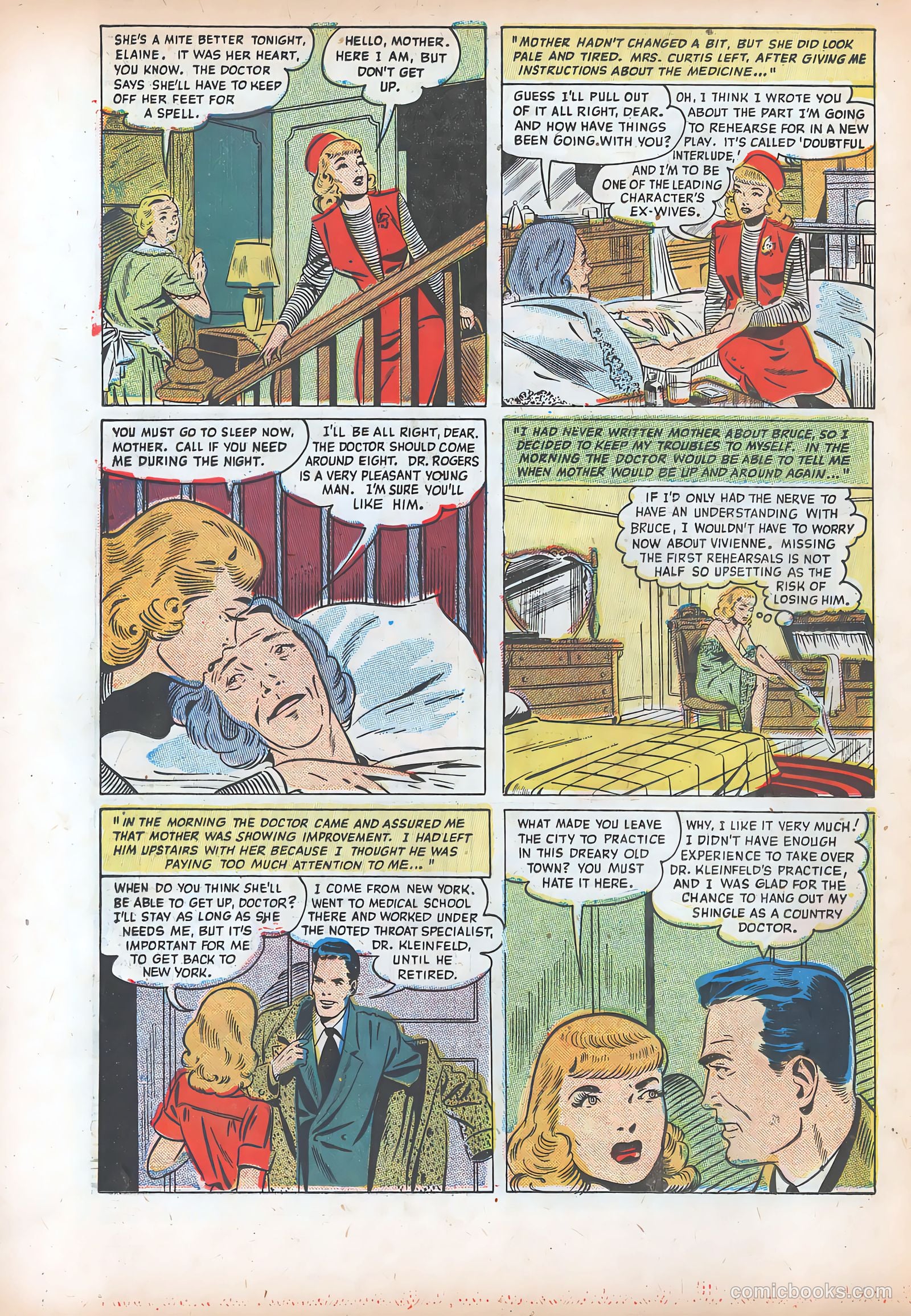 Teen-Age Romances #43 (1955) — page 20 of 36