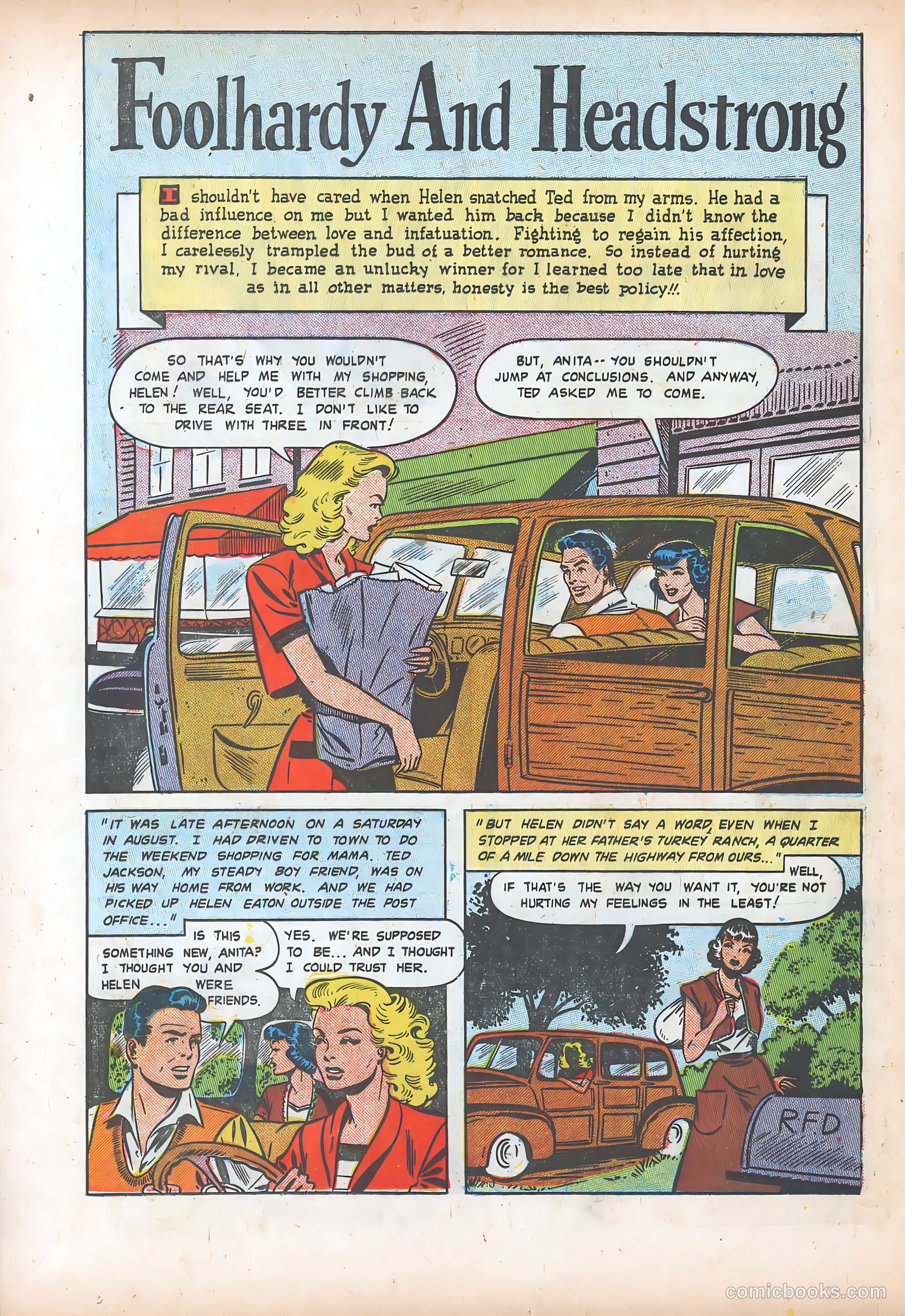 Teen-Age Romances #43 (1955) — page 26 of 36