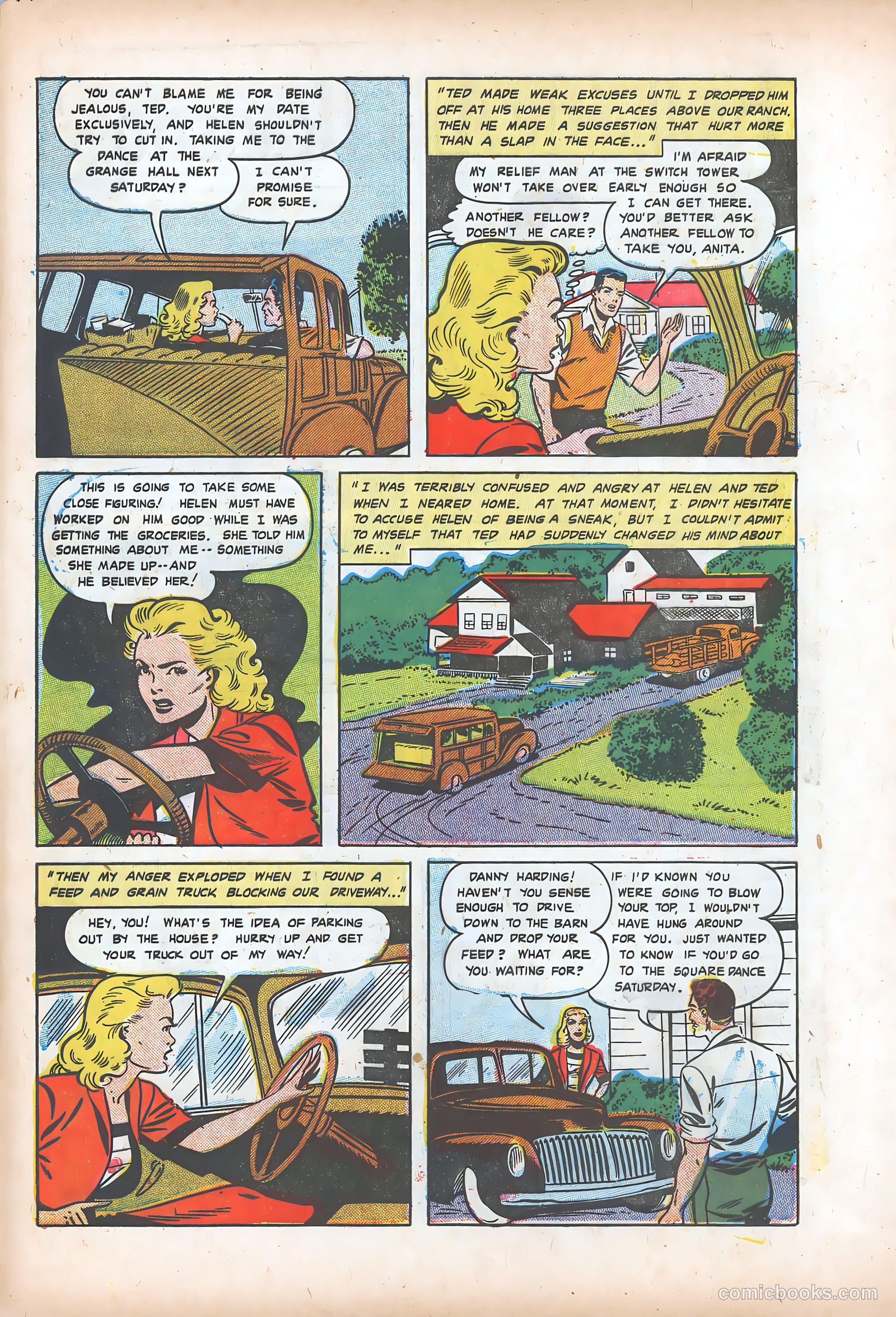 Teen-Age Romances #43 (1955) — page 27 of 36