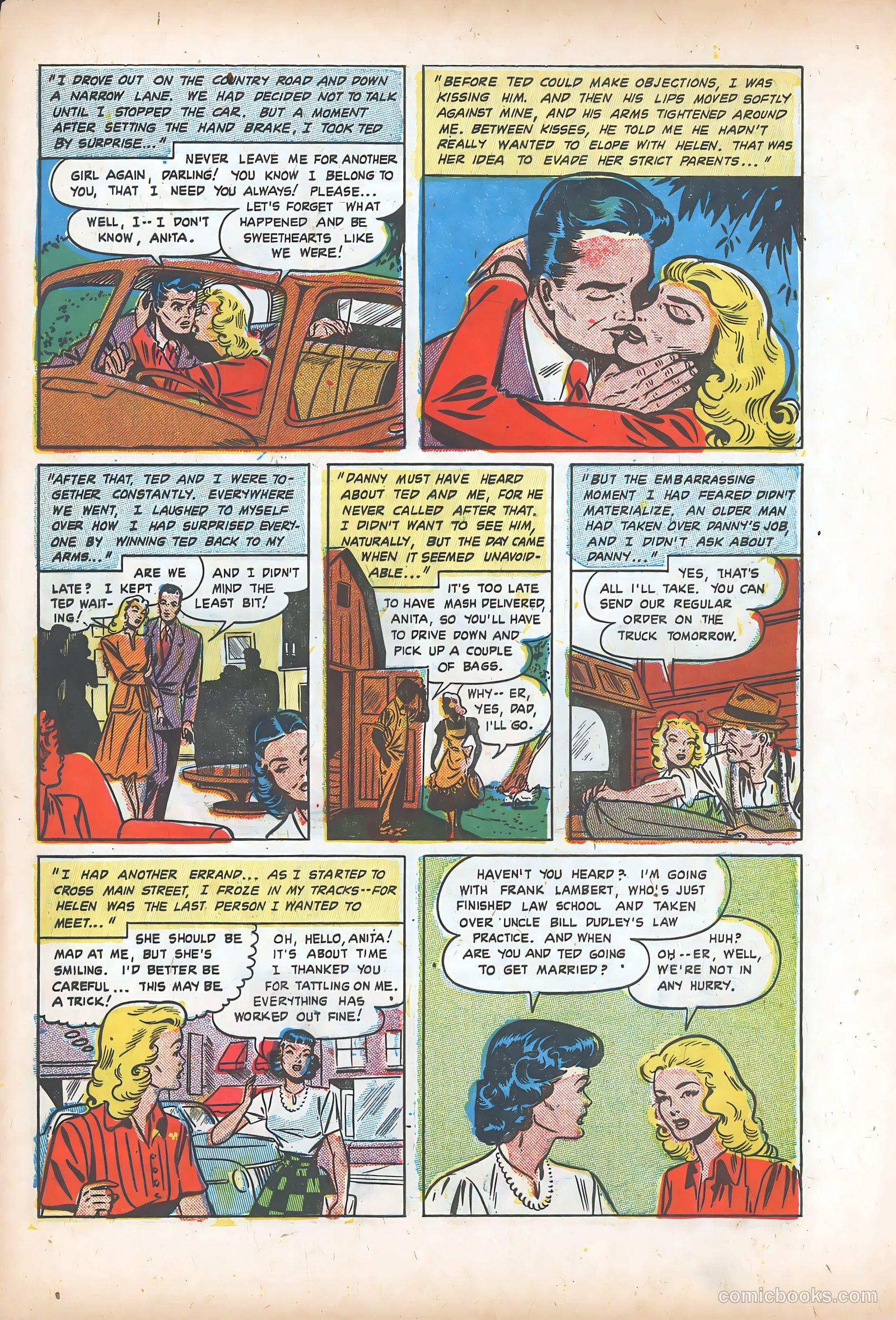 Teen-Age Romances #43 (1955) — page 31 of 36
