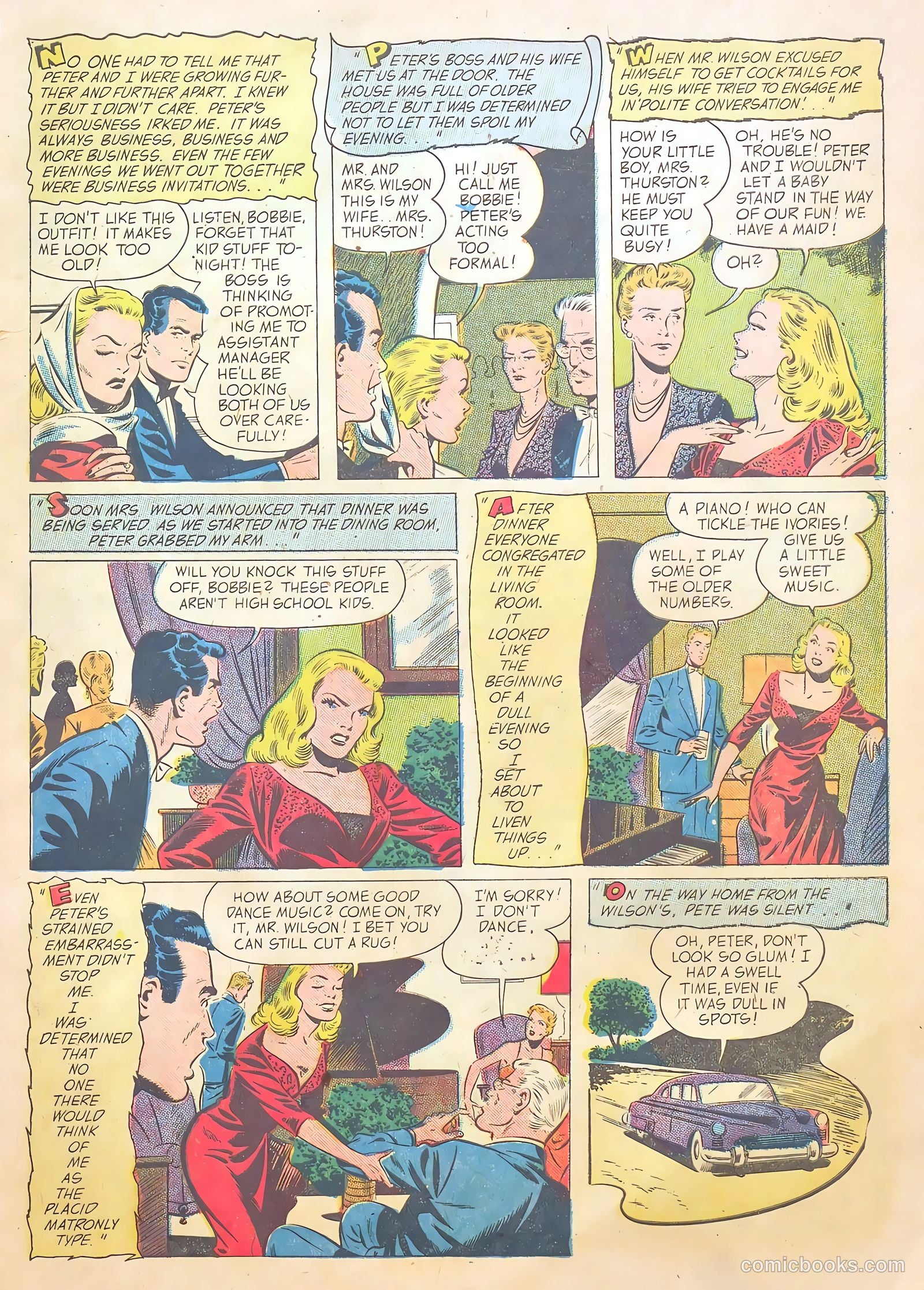 Teen-Age Romances #44 (1955) — page 7 of 36