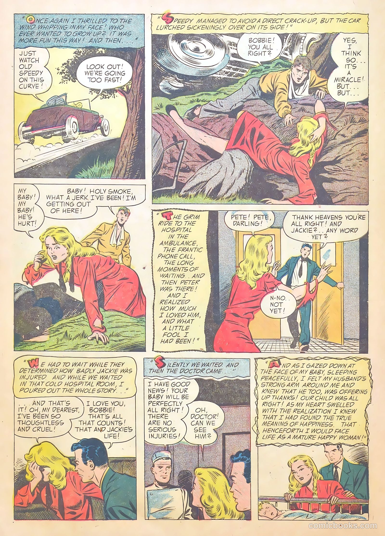 Teen-Age Romances #44 (1955) — page 10 of 36