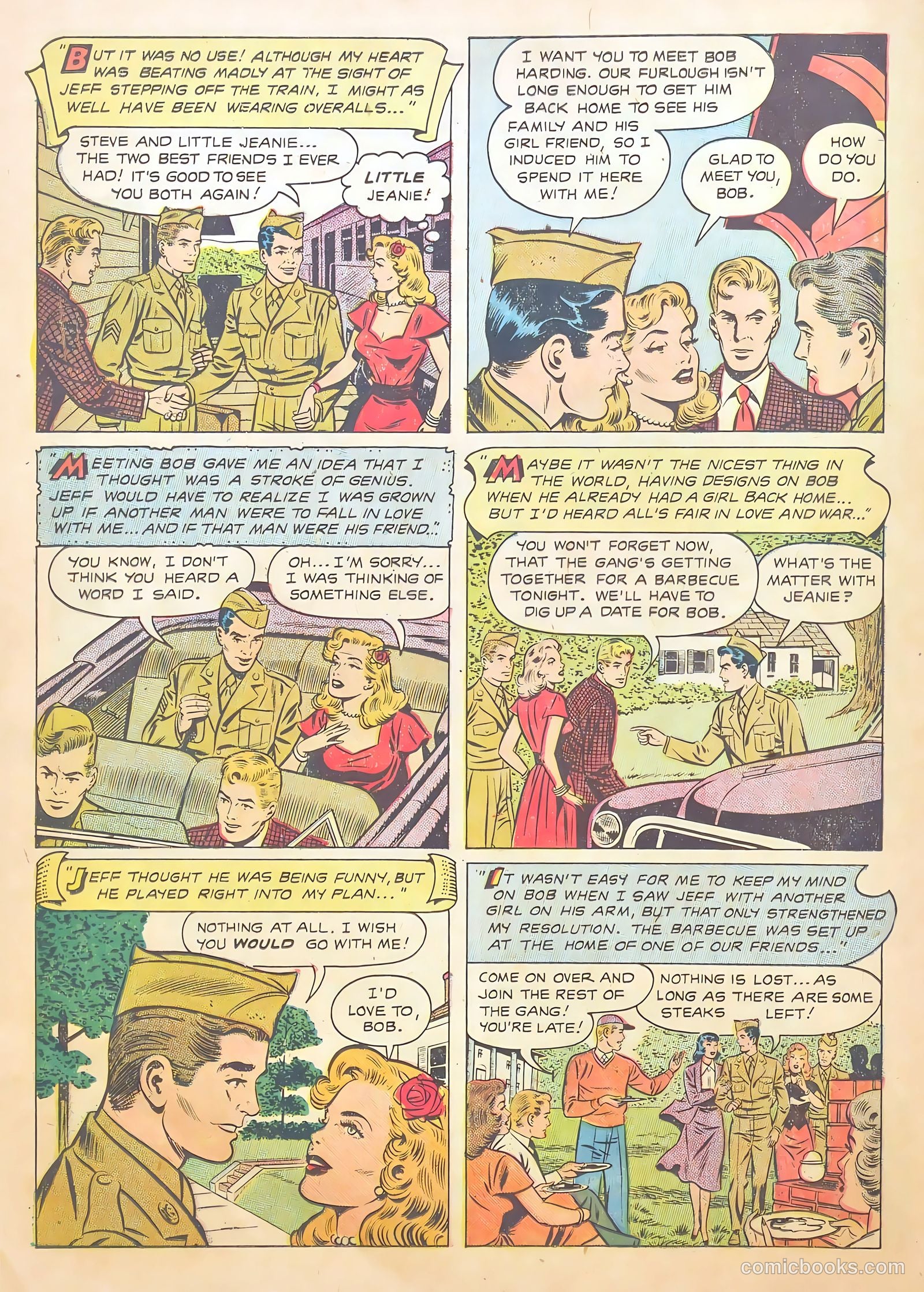 Teen-Age Romances #44 (1955) — page 12 of 36