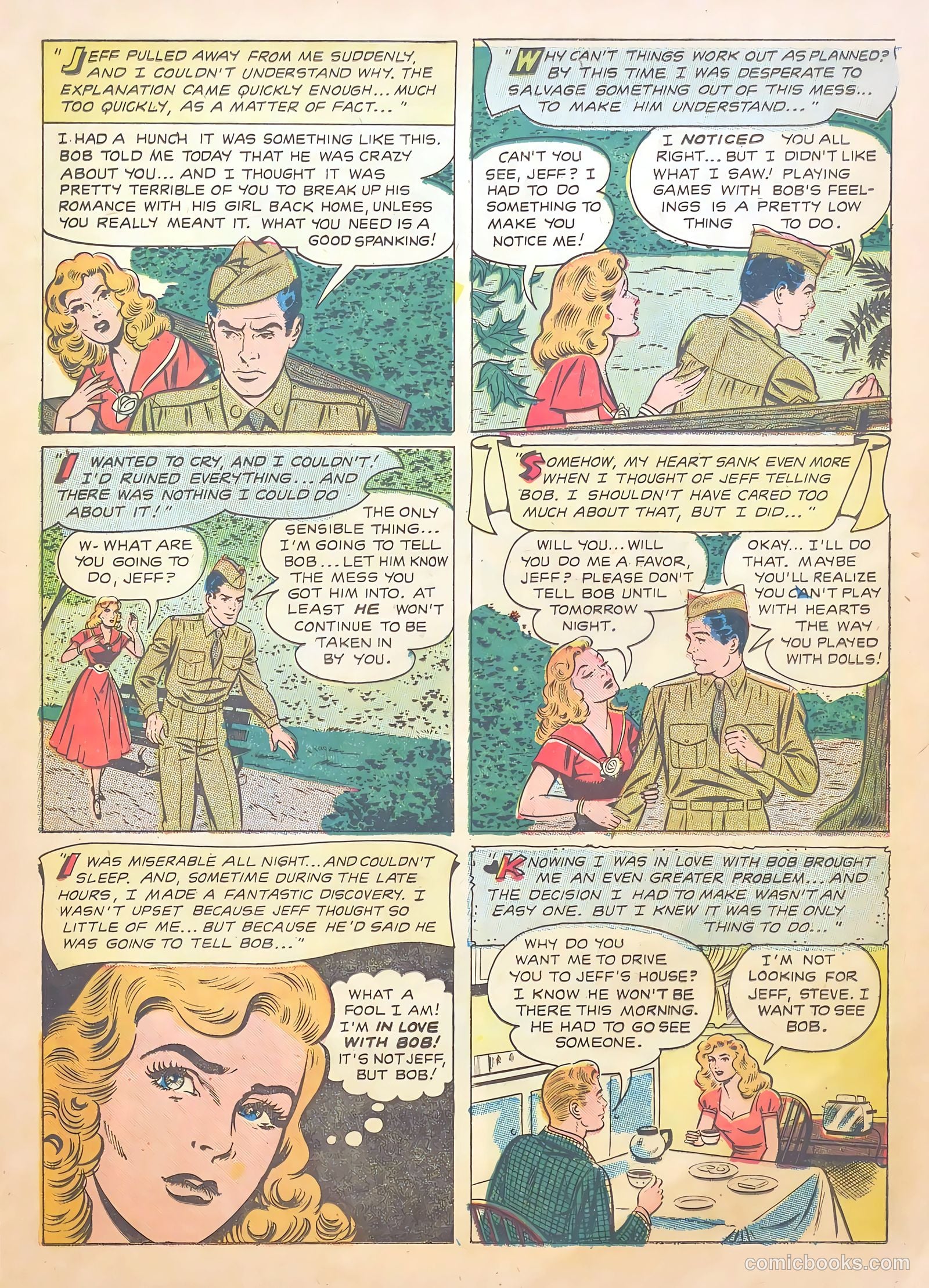 Teen-Age Romances #44 (1955) — page 15 of 36