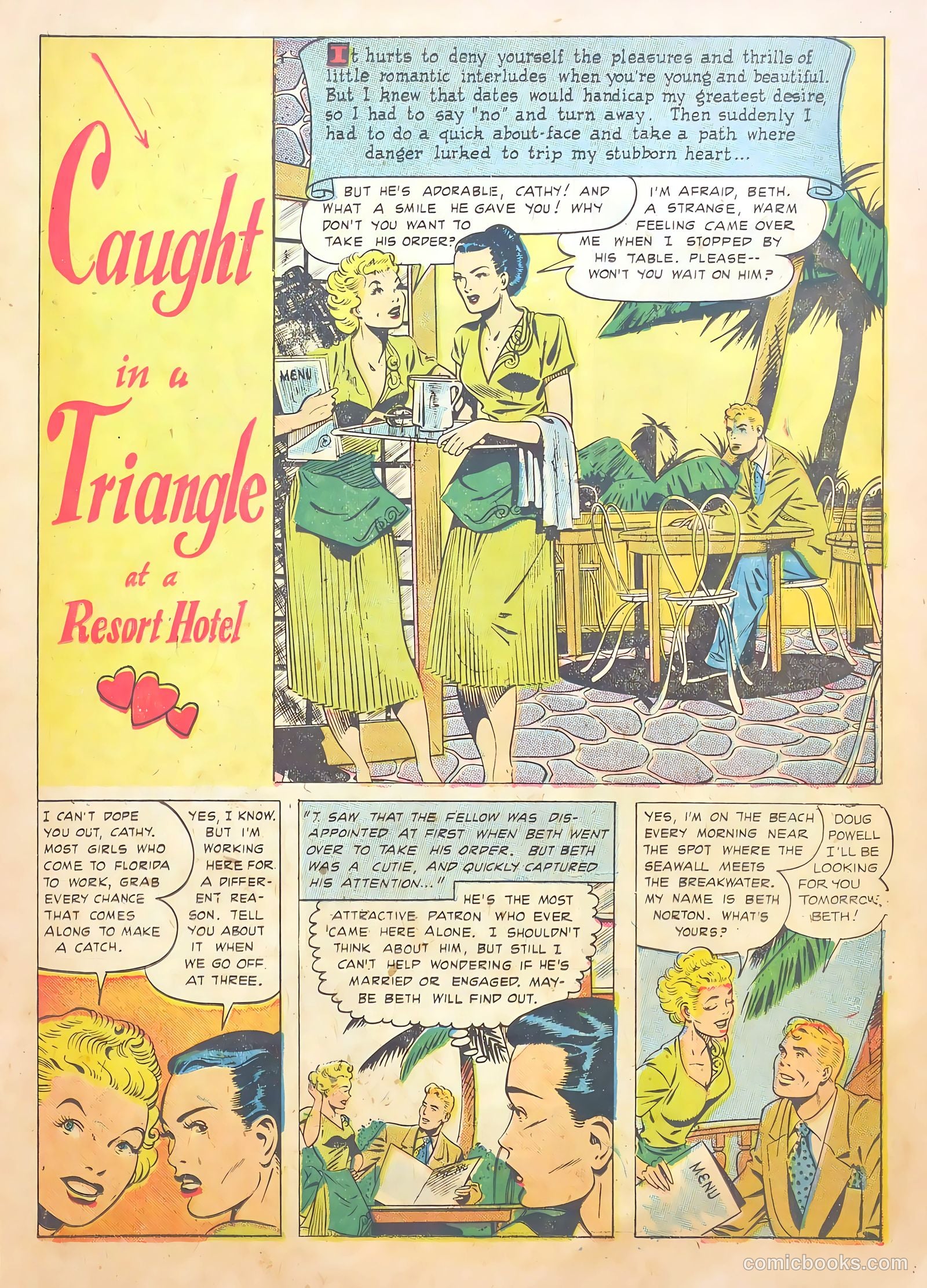 Teen-Age Romances #44 (1955) — page 17 of 36