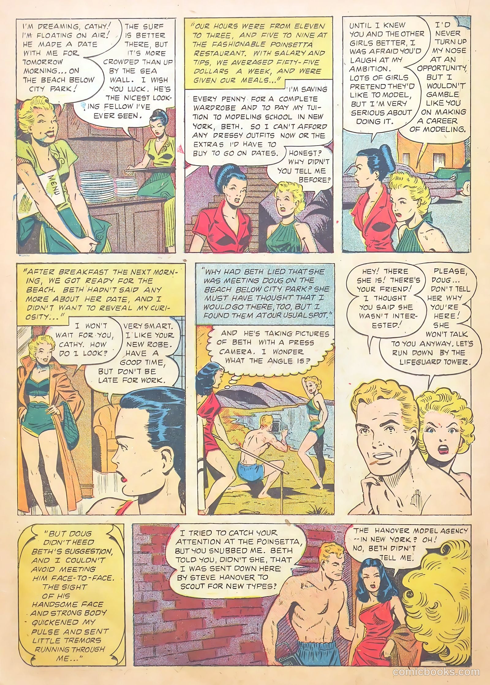 Teen-Age Romances #44 (1955) — page 18 of 36