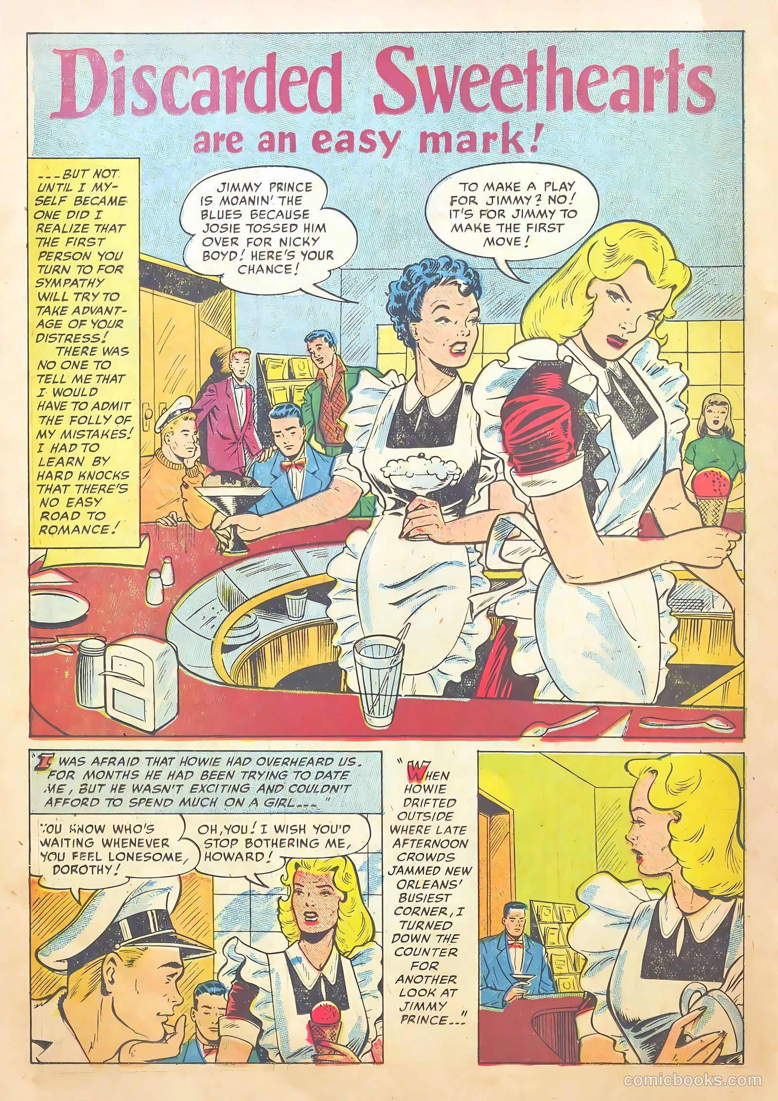 Teen-Age Romances #44 (1955) — page 20 of 36