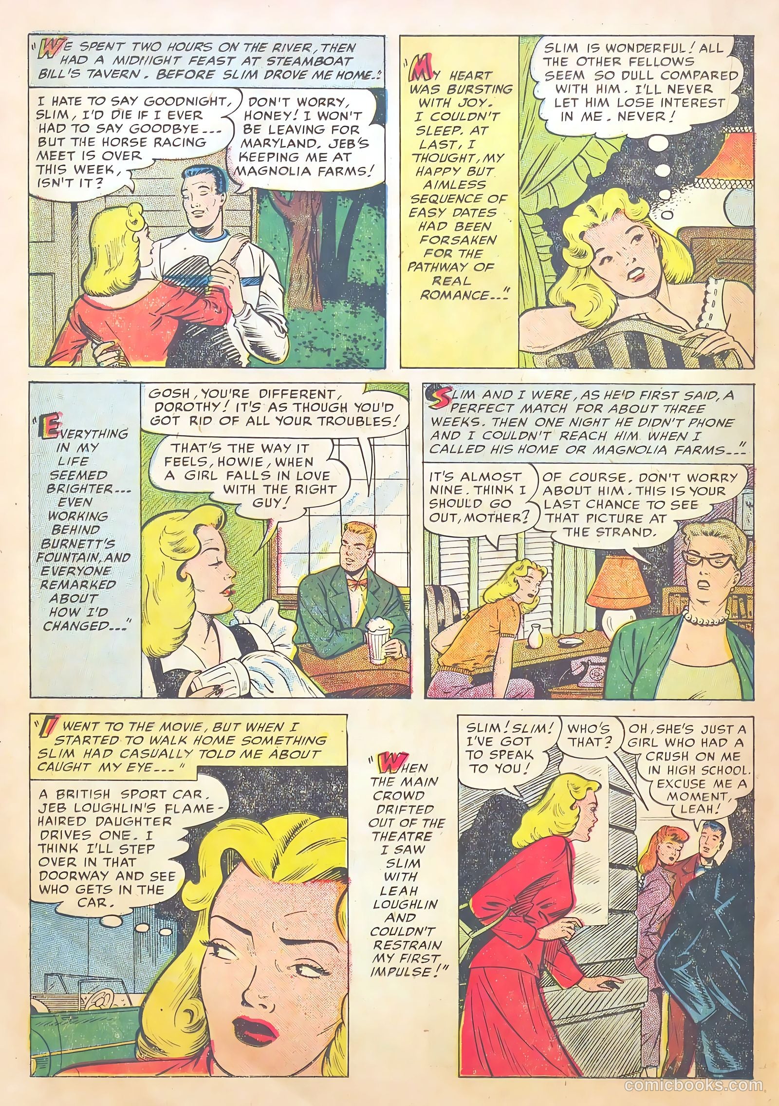 Teen-Age Romances #44 (1955) — page 24 of 36