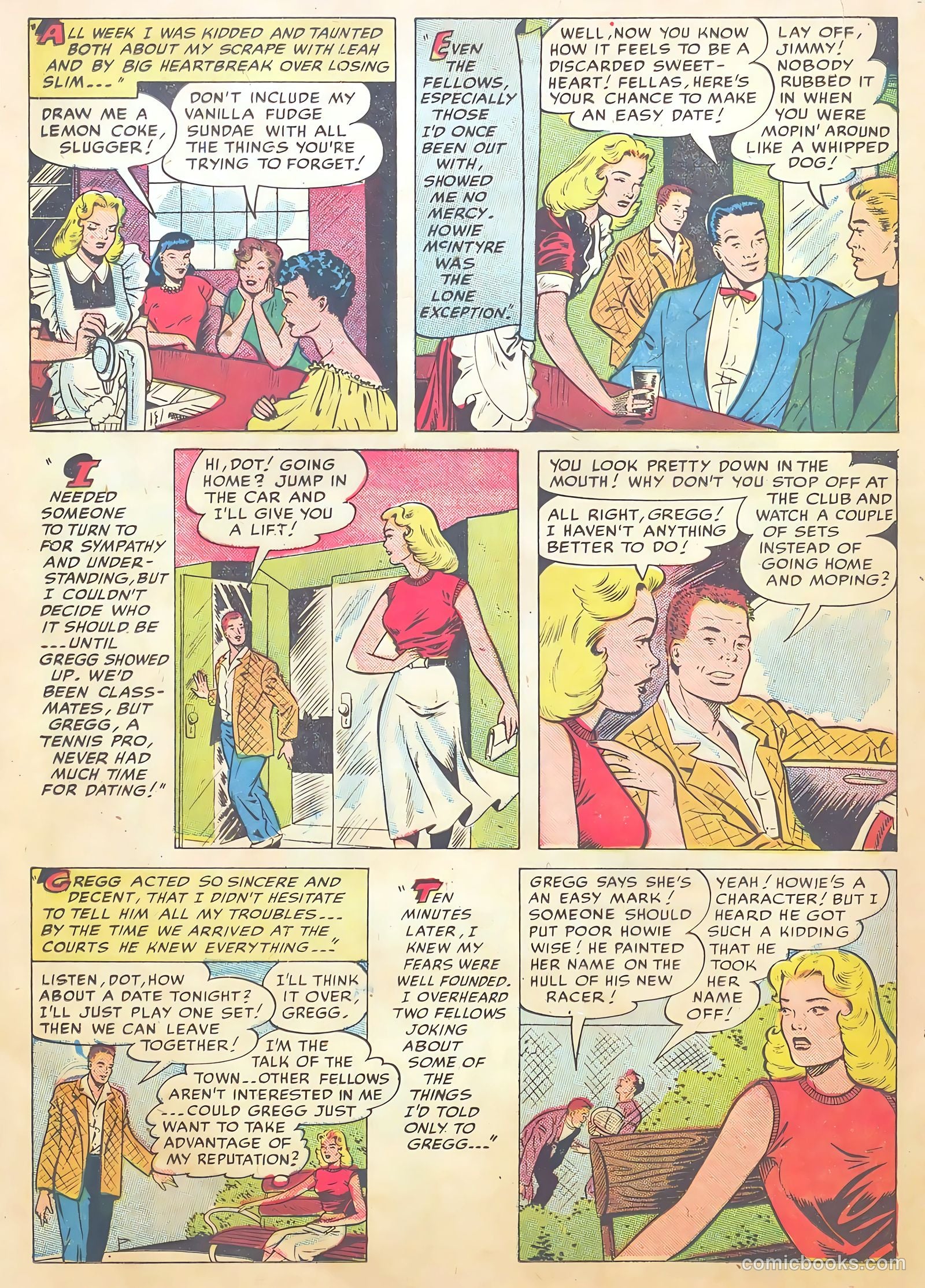 Teen-Age Romances #44 (1955) — page 26 of 36