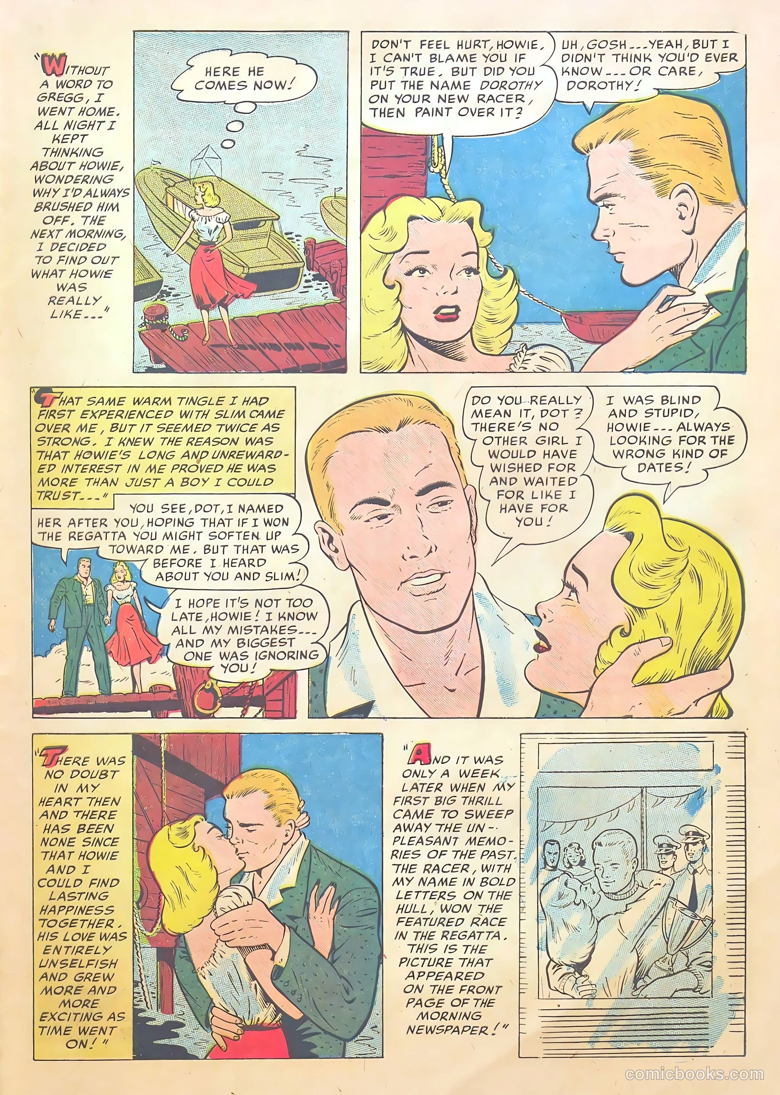Teen-Age Romances #44 (1955) — page 27 of 36