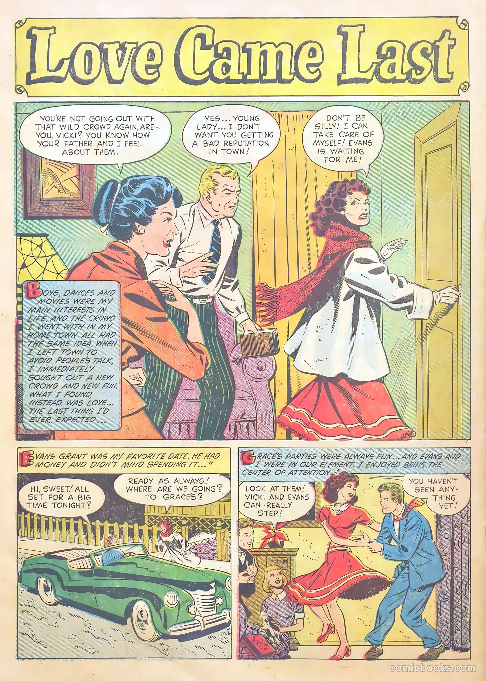Teen-Age Romances #44 (1955) — page 28 of 36