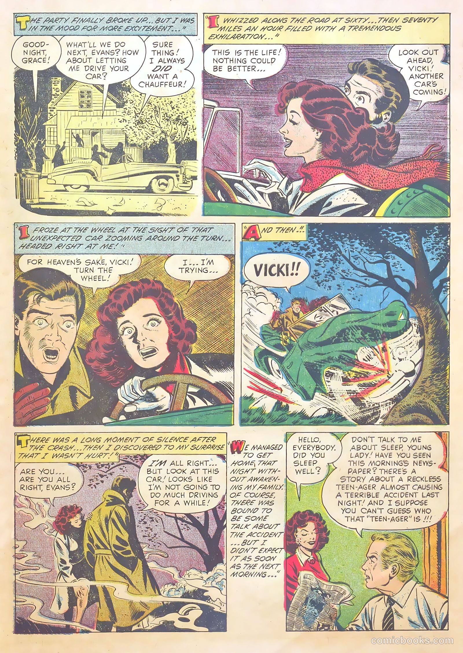 Teen-Age Romances #44 (1955) — page 29 of 36