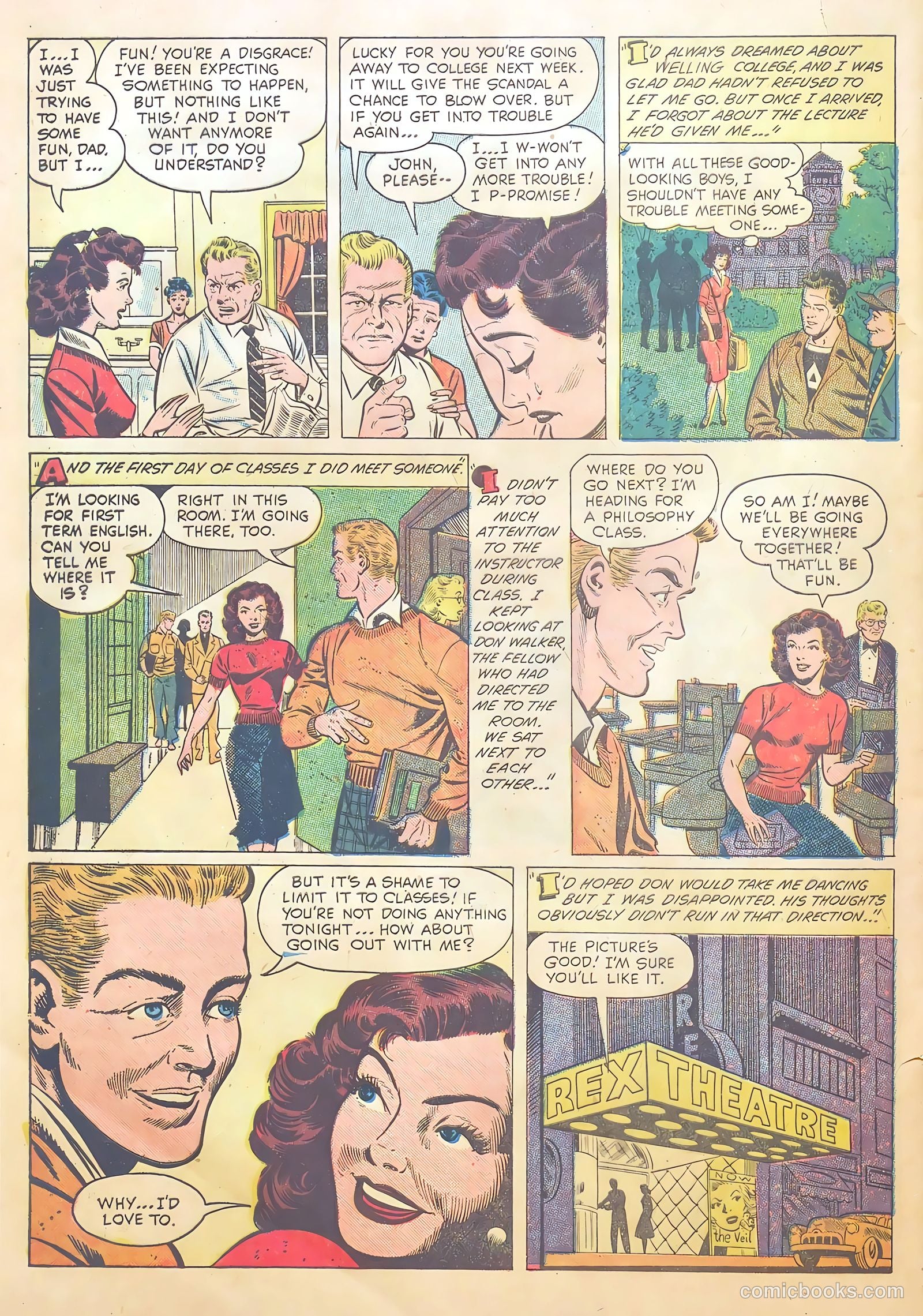 Teen-Age Romances #44 (1955) — page 30 of 36