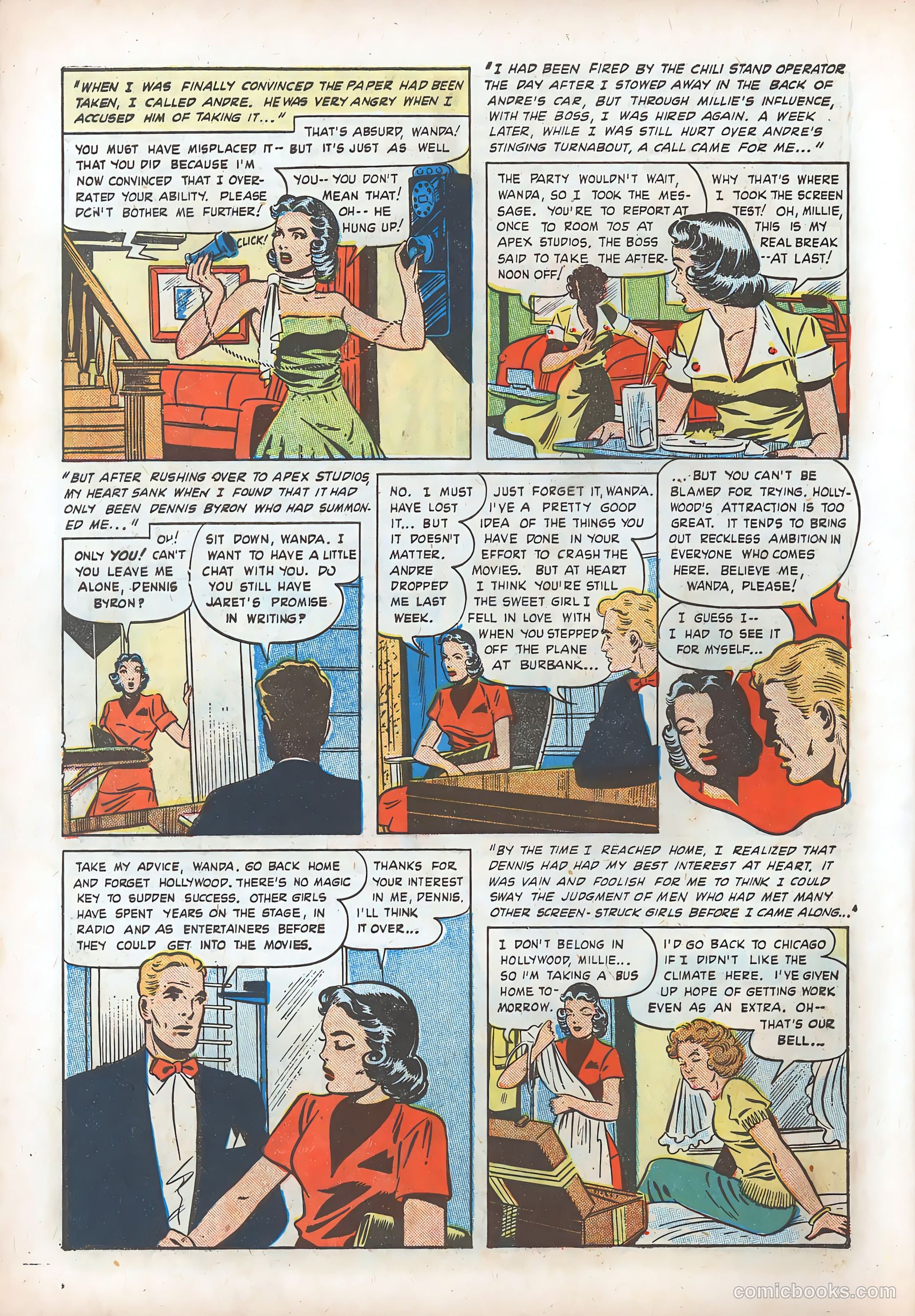 Teen-Age Romances #5 (1949) — page 18 of 52