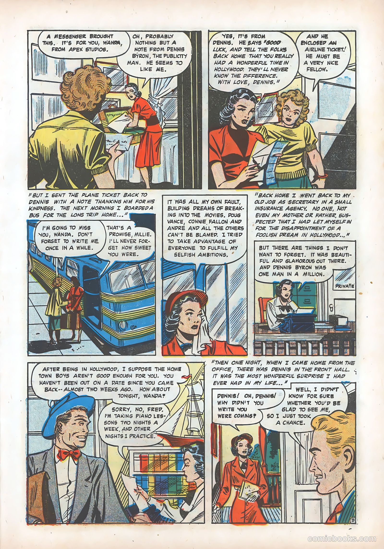 Teen-Age Romances #5 (1949) — page 19 of 52