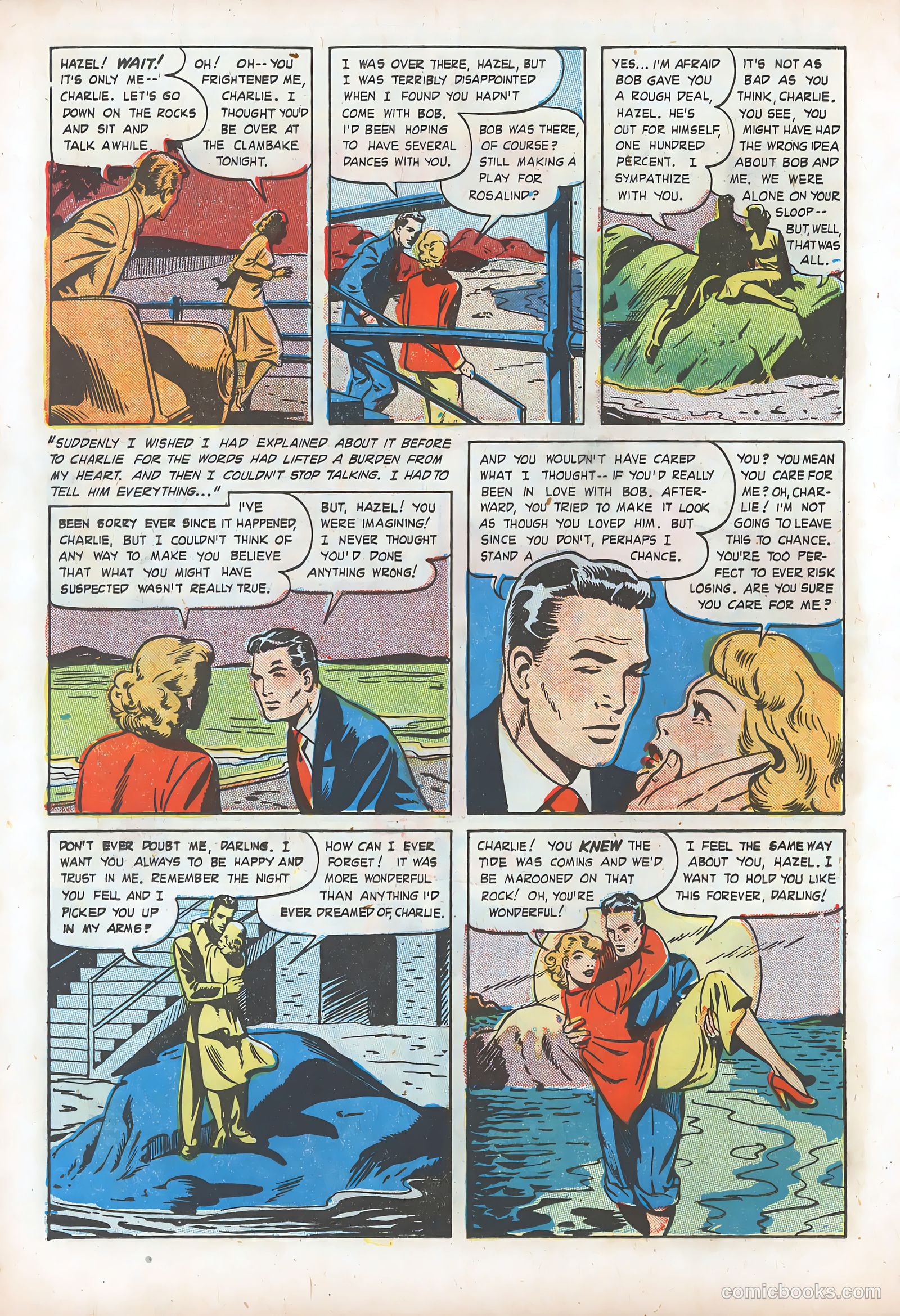 Teen-Age Romances #5 (1949) — page 30 of 52