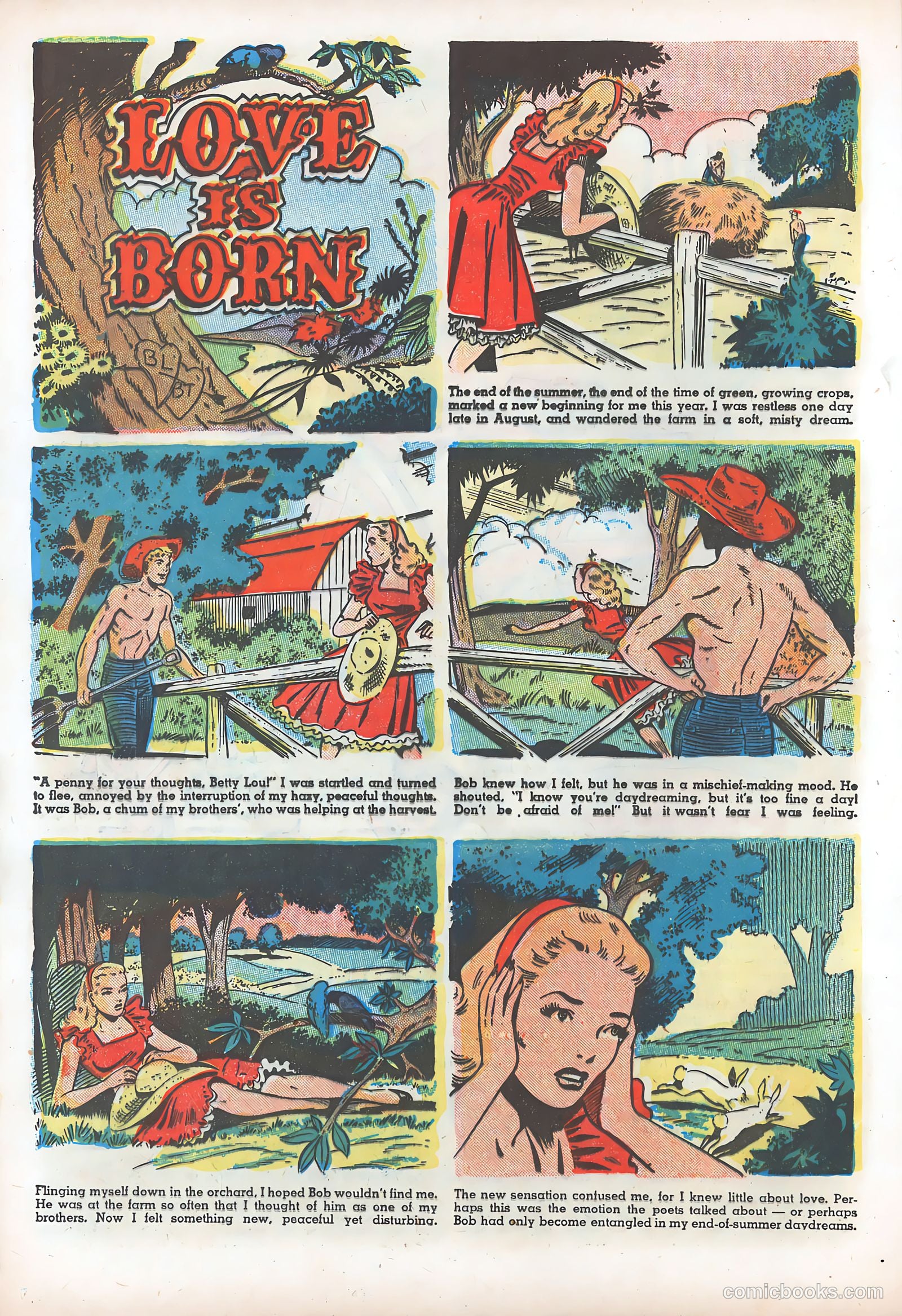 Teen-Age Romances #5 (1949) — page 32 of 52