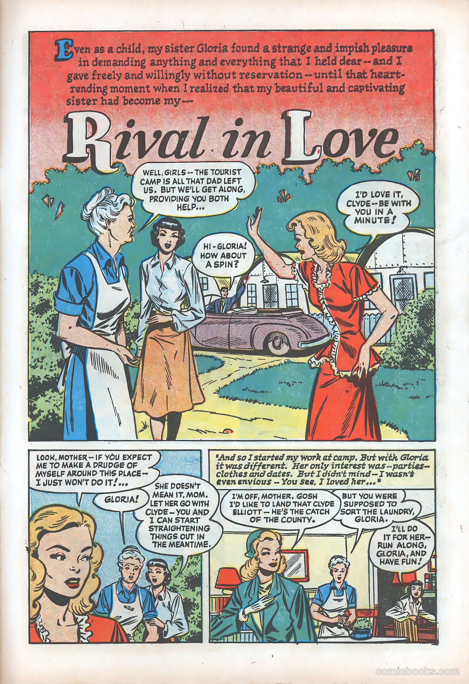 Teen-Age Romances #5 (1949) — page 35 of 52