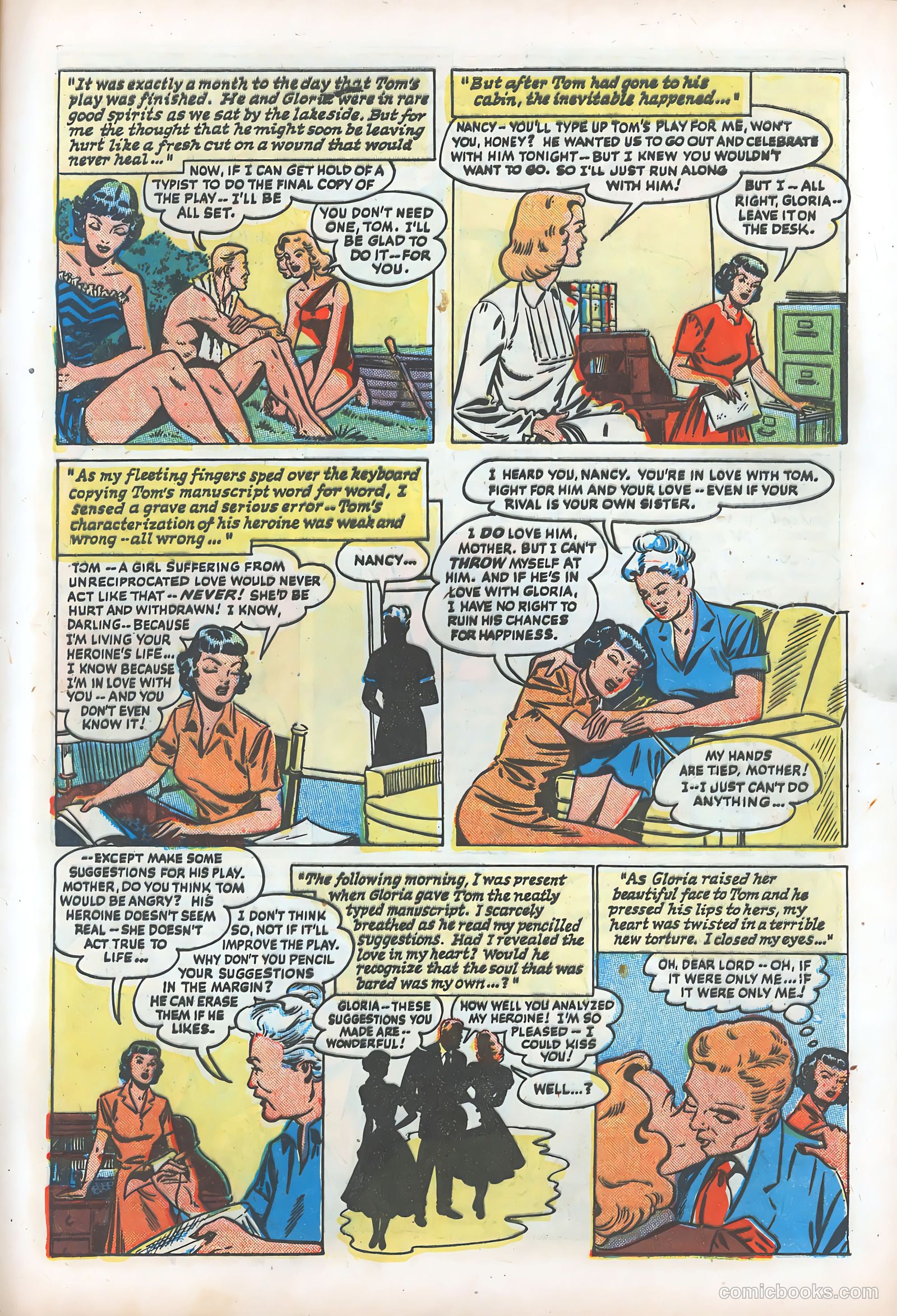 Teen-Age Romances #5 (1949) — page 37 of 52
