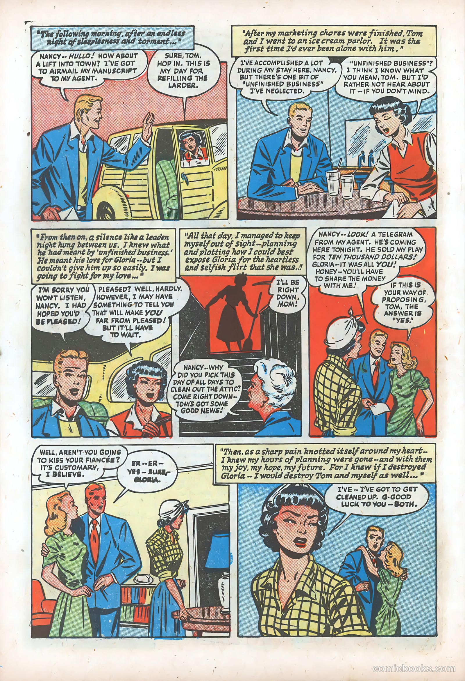 Teen-Age Romances #5 (1949) — page 38 of 52