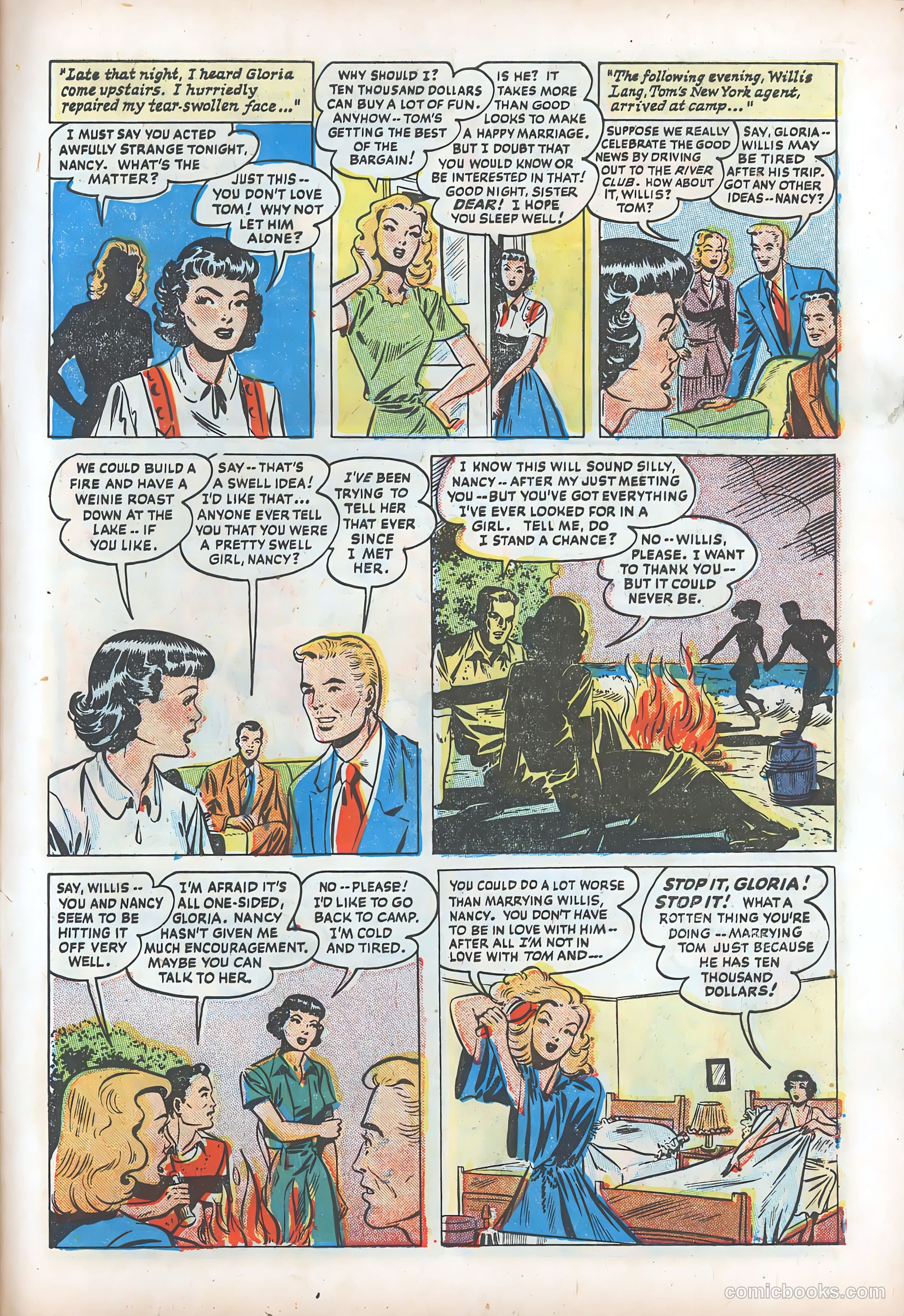Teen-Age Romances #5 (1949) — page 39 of 52