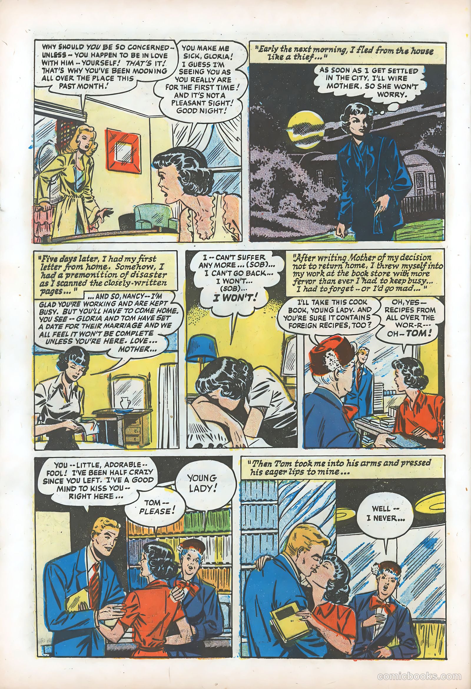 Teen-Age Romances #5 (1949) — page 40 of 52