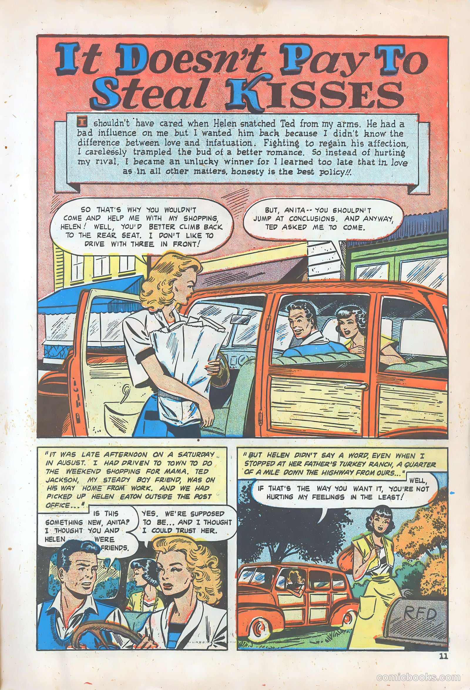 Teen-Age Romances #6 (1949) — page 11 of 52