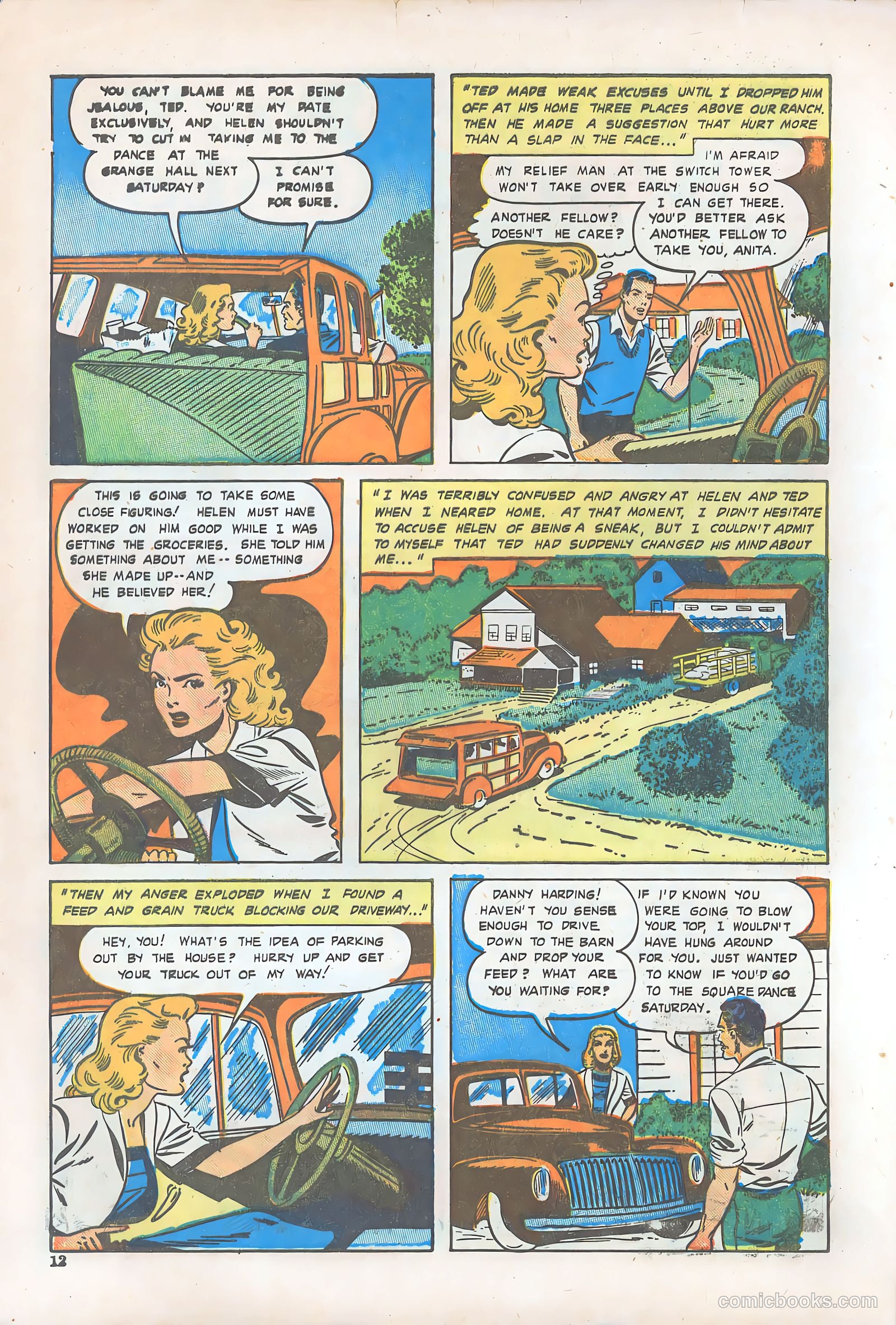 Teen-Age Romances #6 (1949) — page 12 of 52