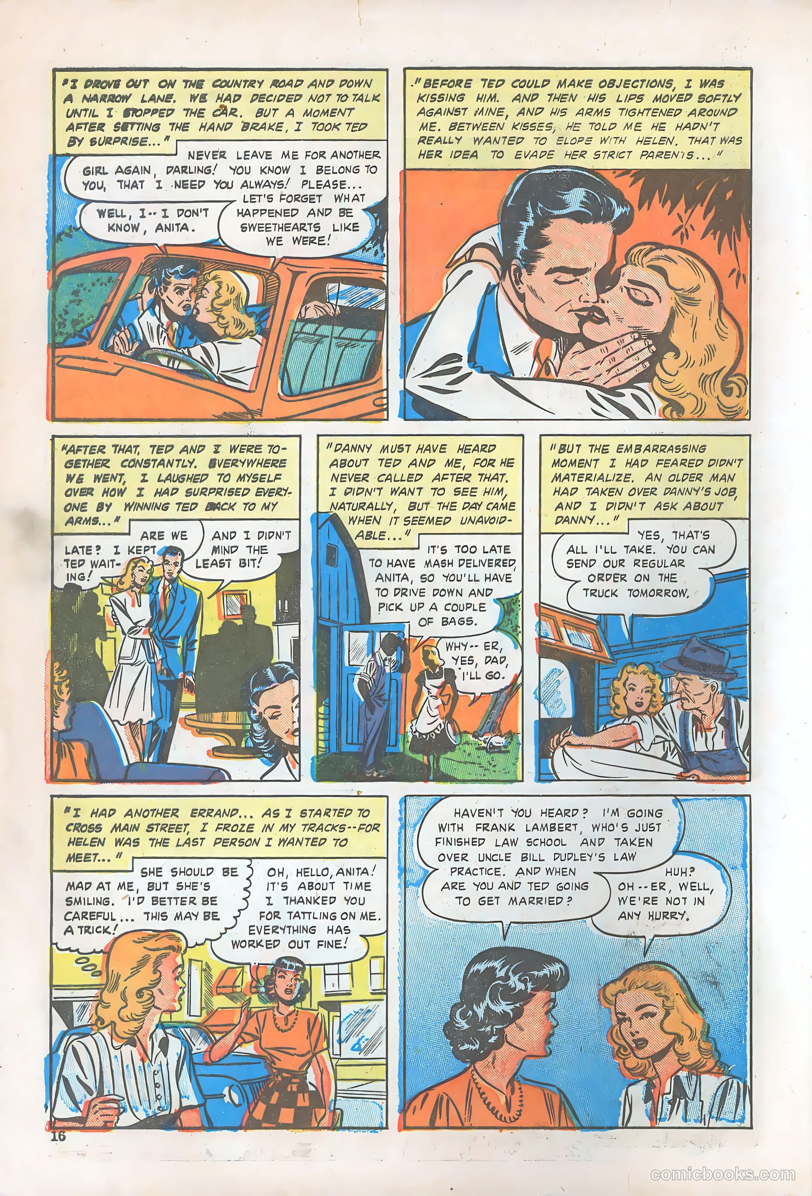 Teen-Age Romances #6 (1949) — page 16 of 52