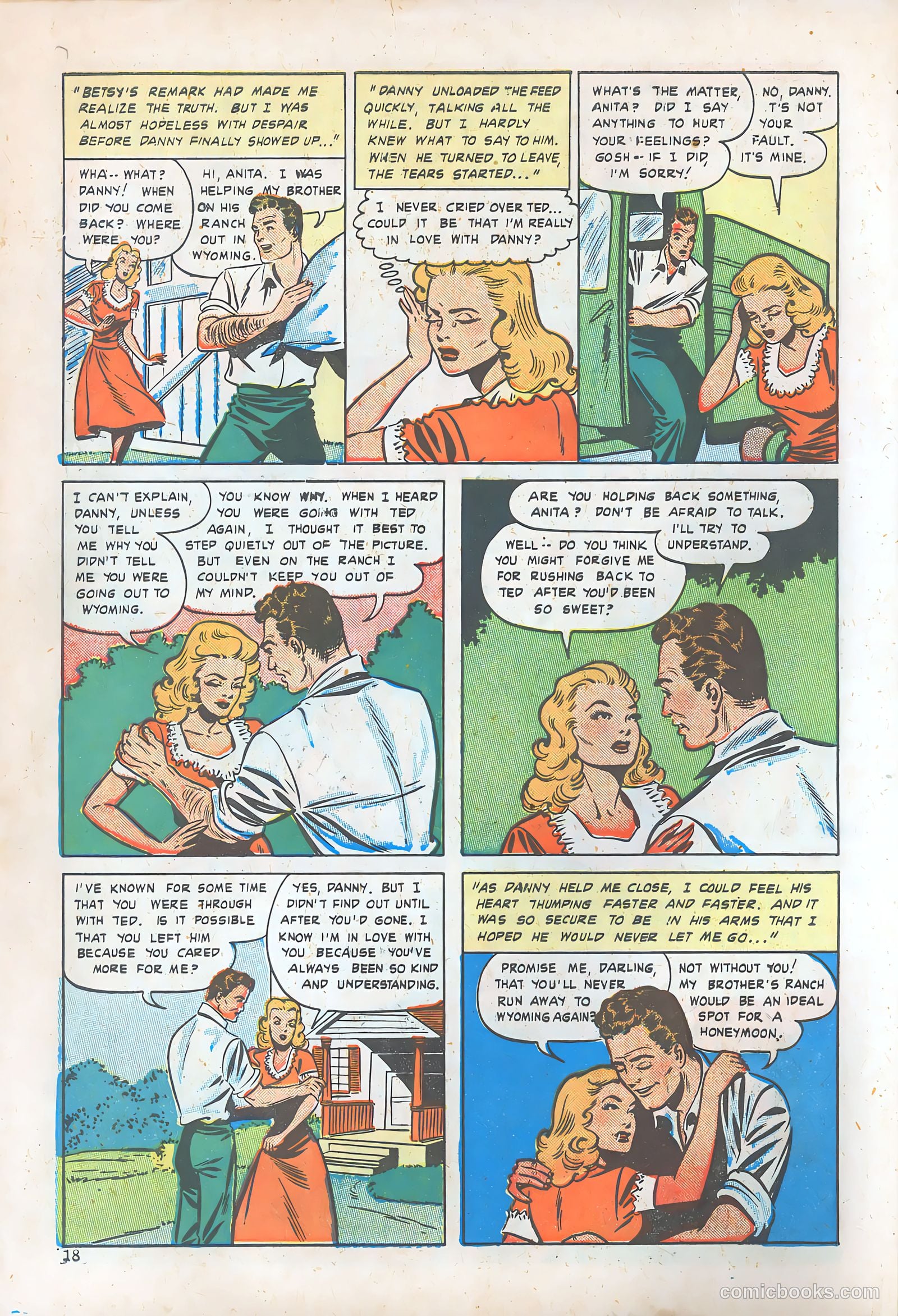 Teen-Age Romances #6 (1949) — page 18 of 52