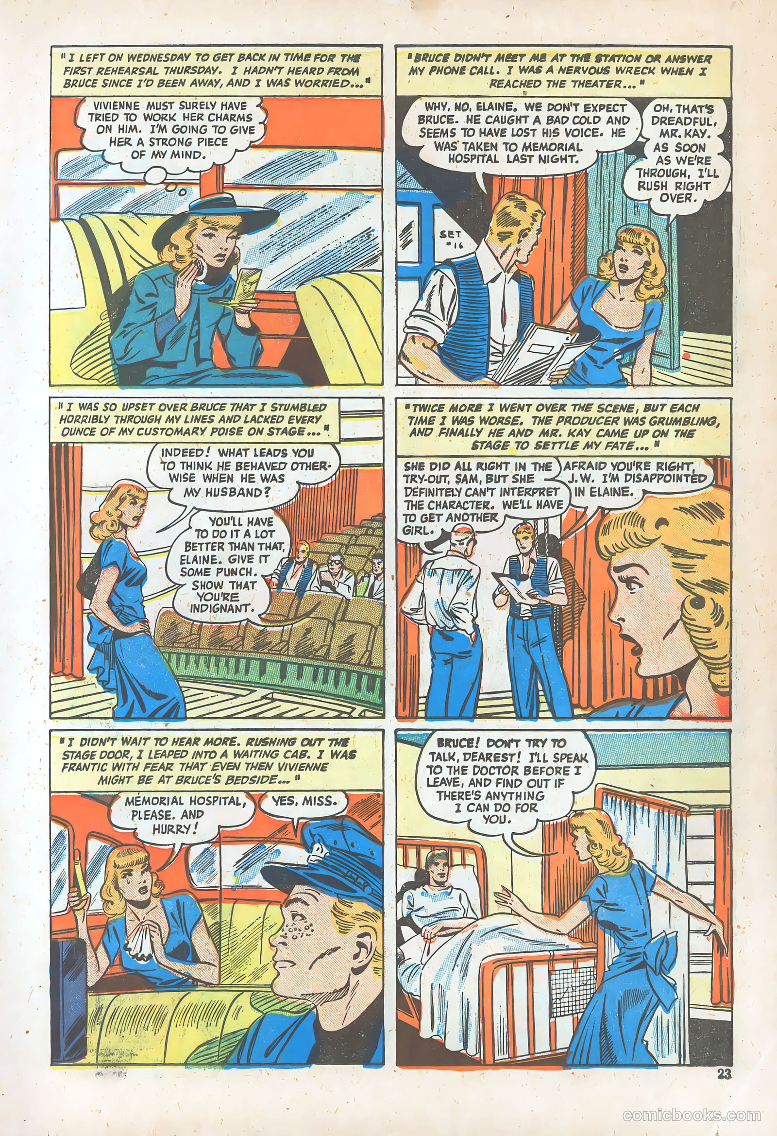Teen-Age Romances #6 (1949) — page 23 of 52