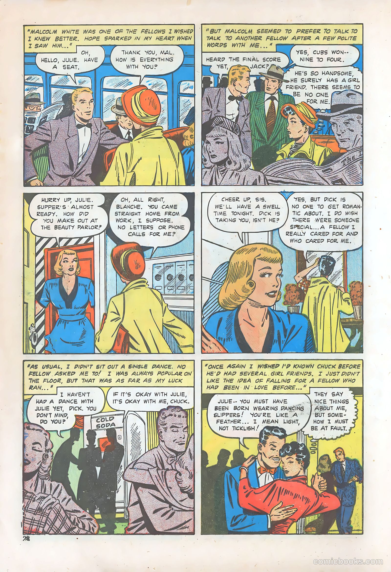 Teen-Age Romances #6 (1949) — page 28 of 52