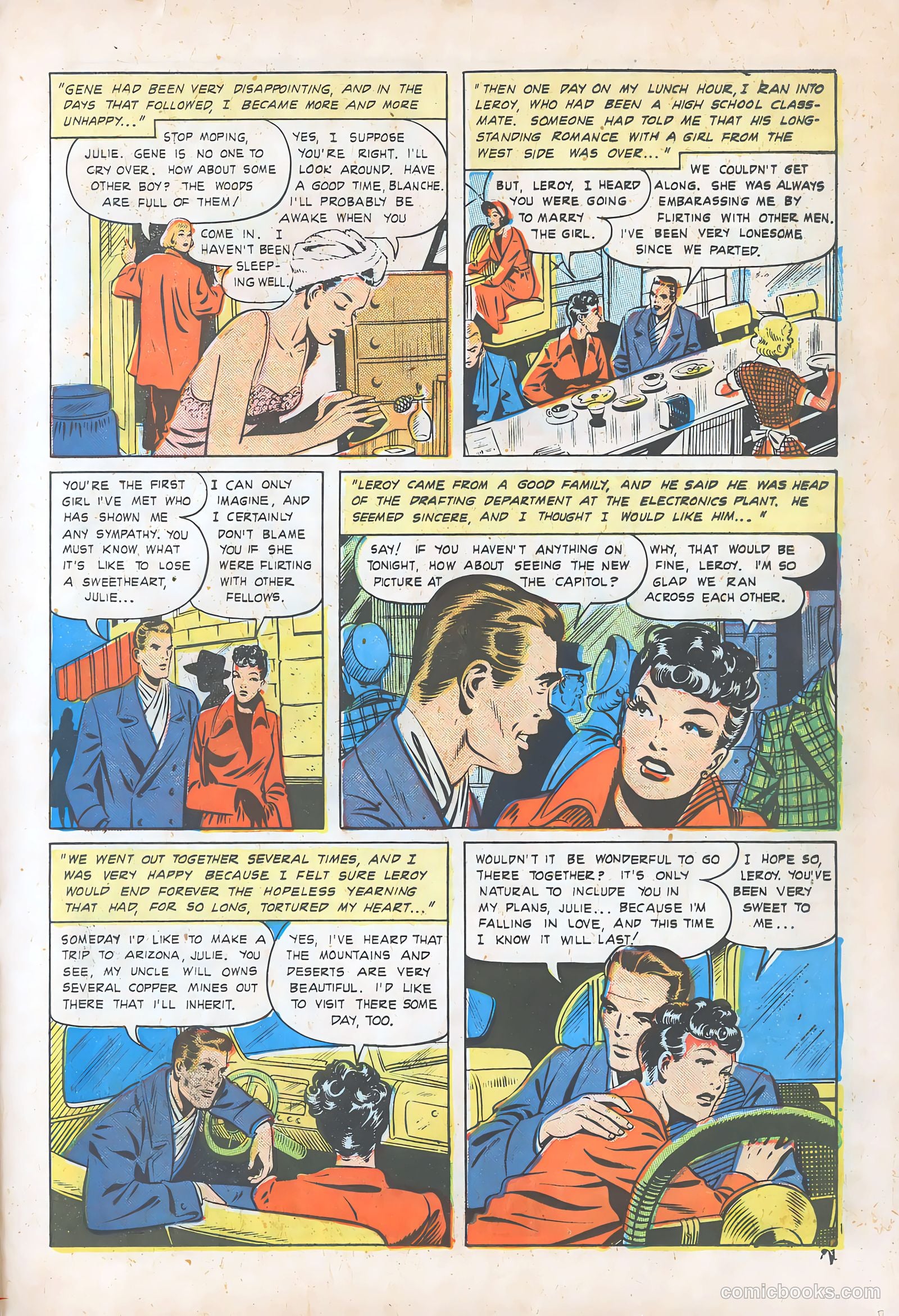 Teen-Age Romances #6 (1949) — page 31 of 52