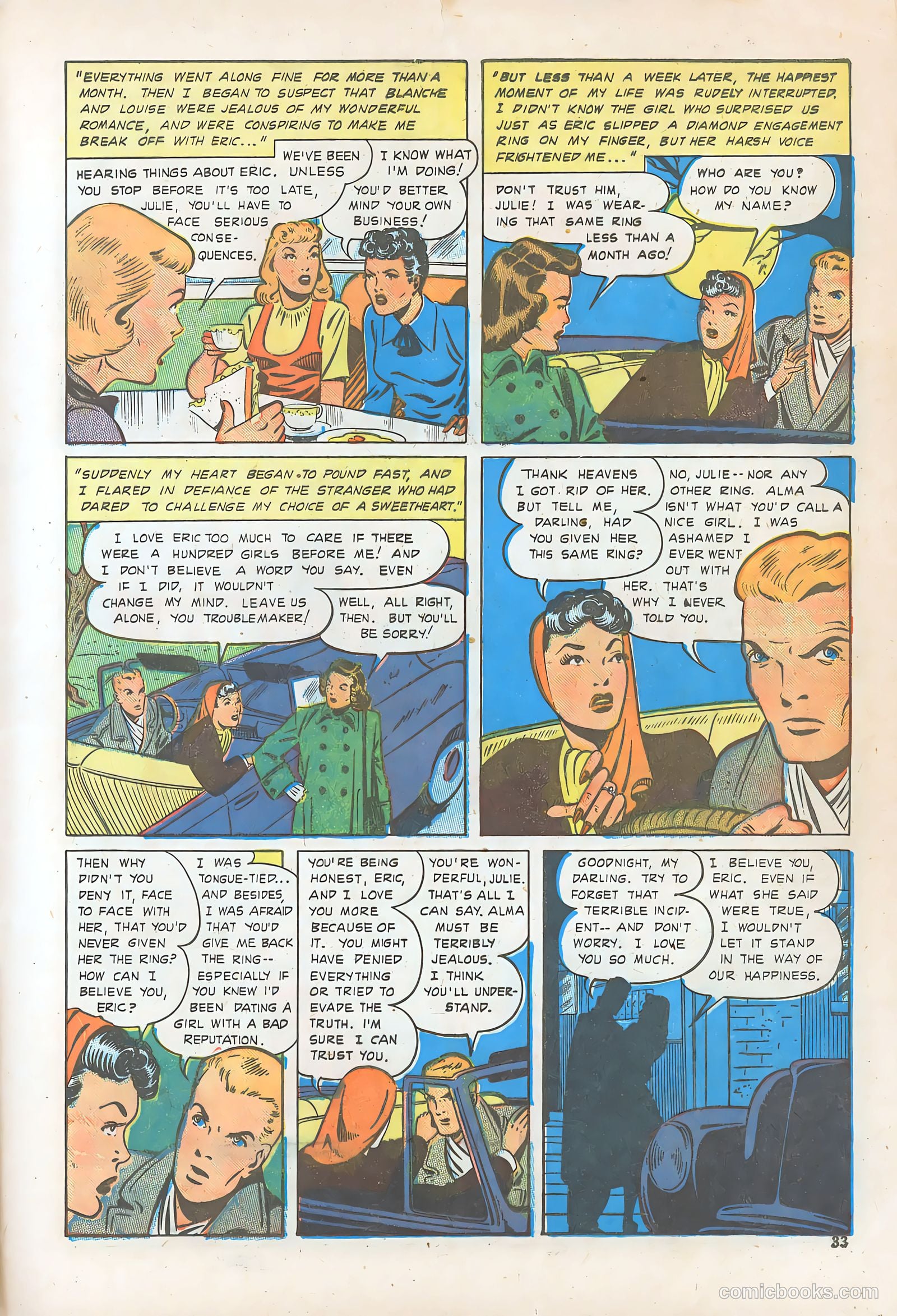Teen-Age Romances #6 (1949) — page 33 of 52