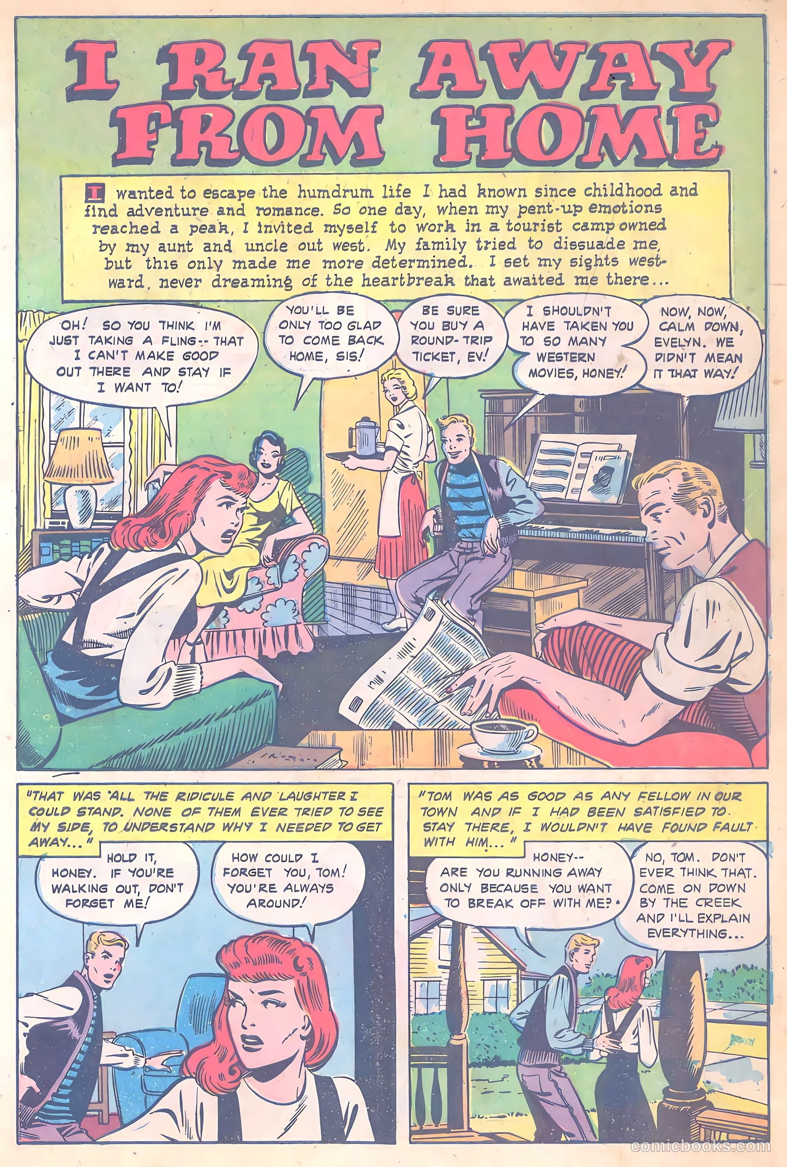 Teen-Age Romances #7 (1949) — page 3 of 36