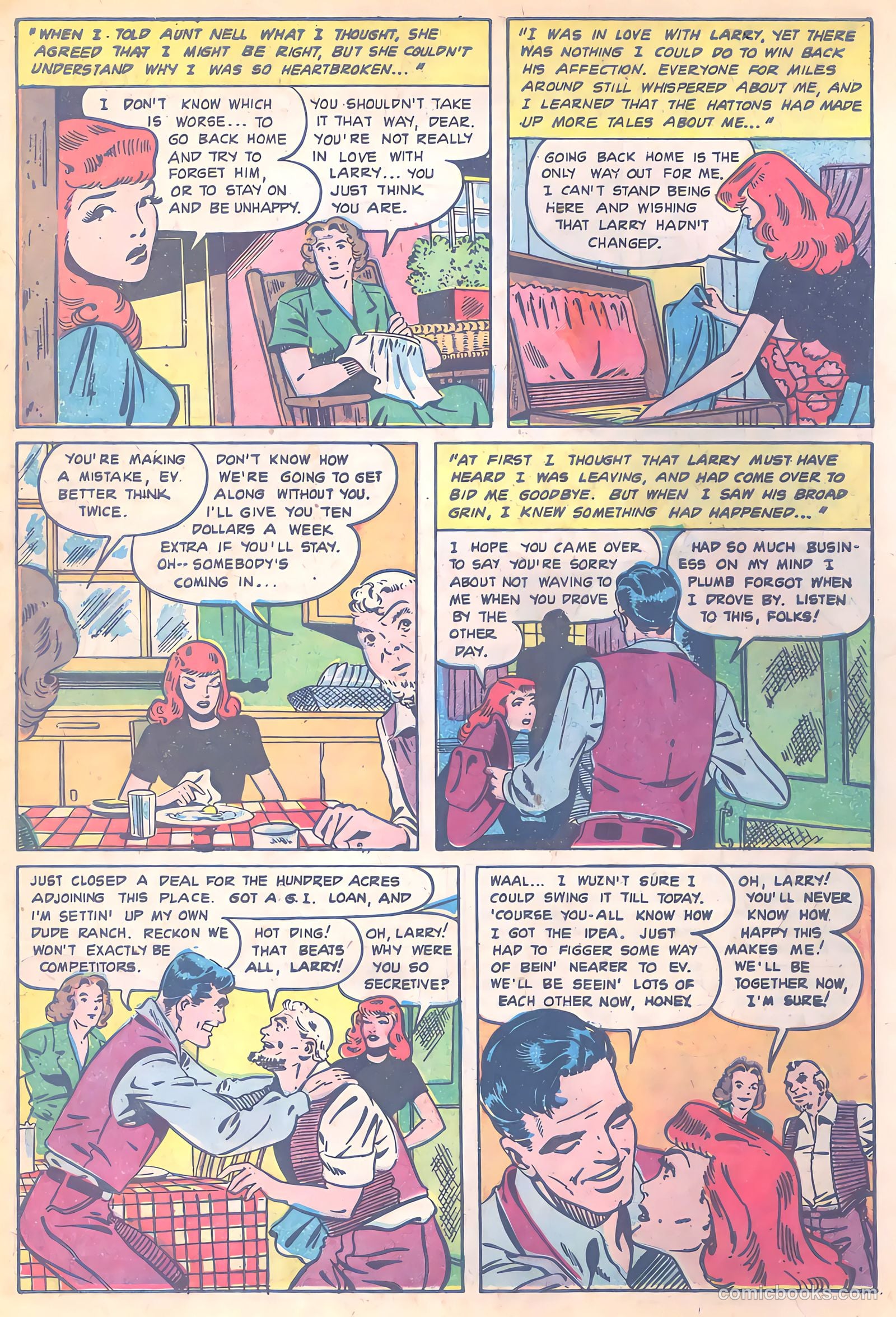 Teen-Age Romances #7 (1949) — page 10 of 36