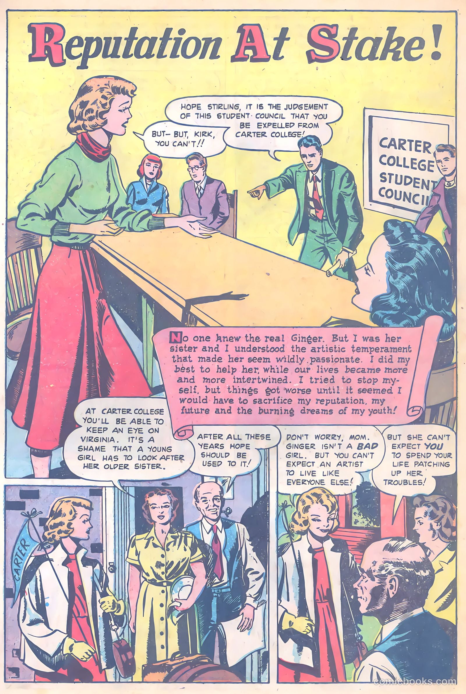 Teen-Age Romances #7 (1949) — page 11 of 36