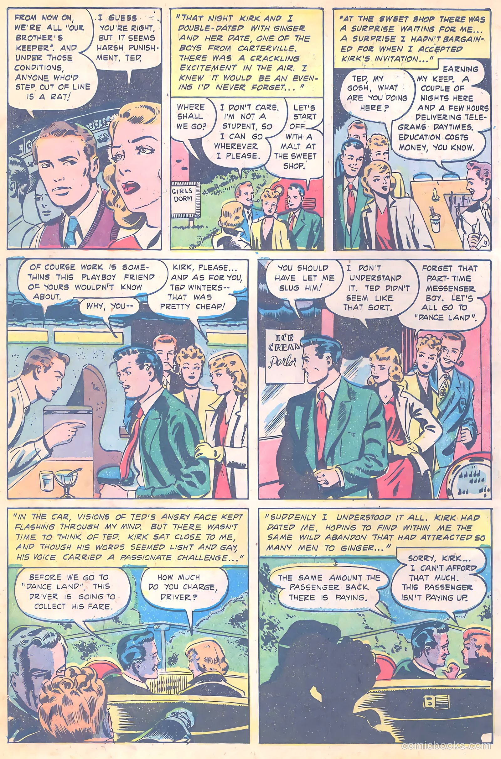 Teen-Age Romances #7 (1949) — page 14 of 36